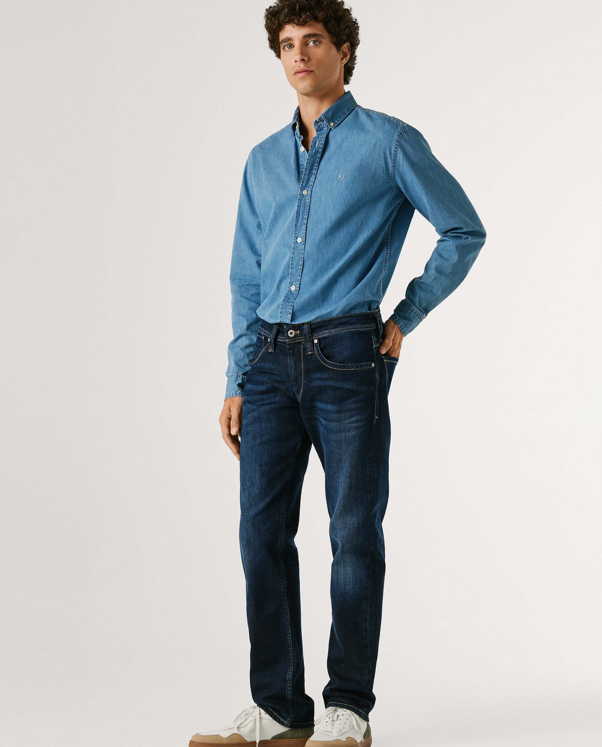 Cash- jeans fit y tiro regular - Pepe Jeans - Negro Negro-6