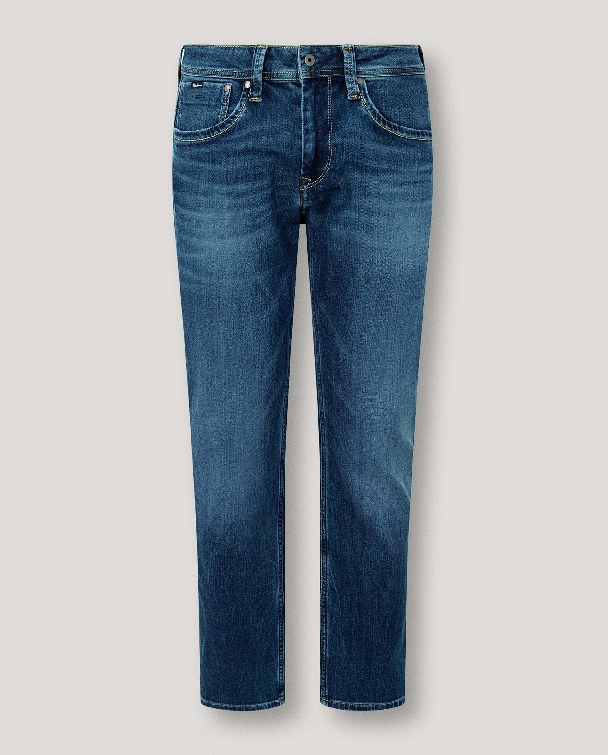 Cash- jeans fit y tiro regular - Pepe Jeans - Azul Azul-9