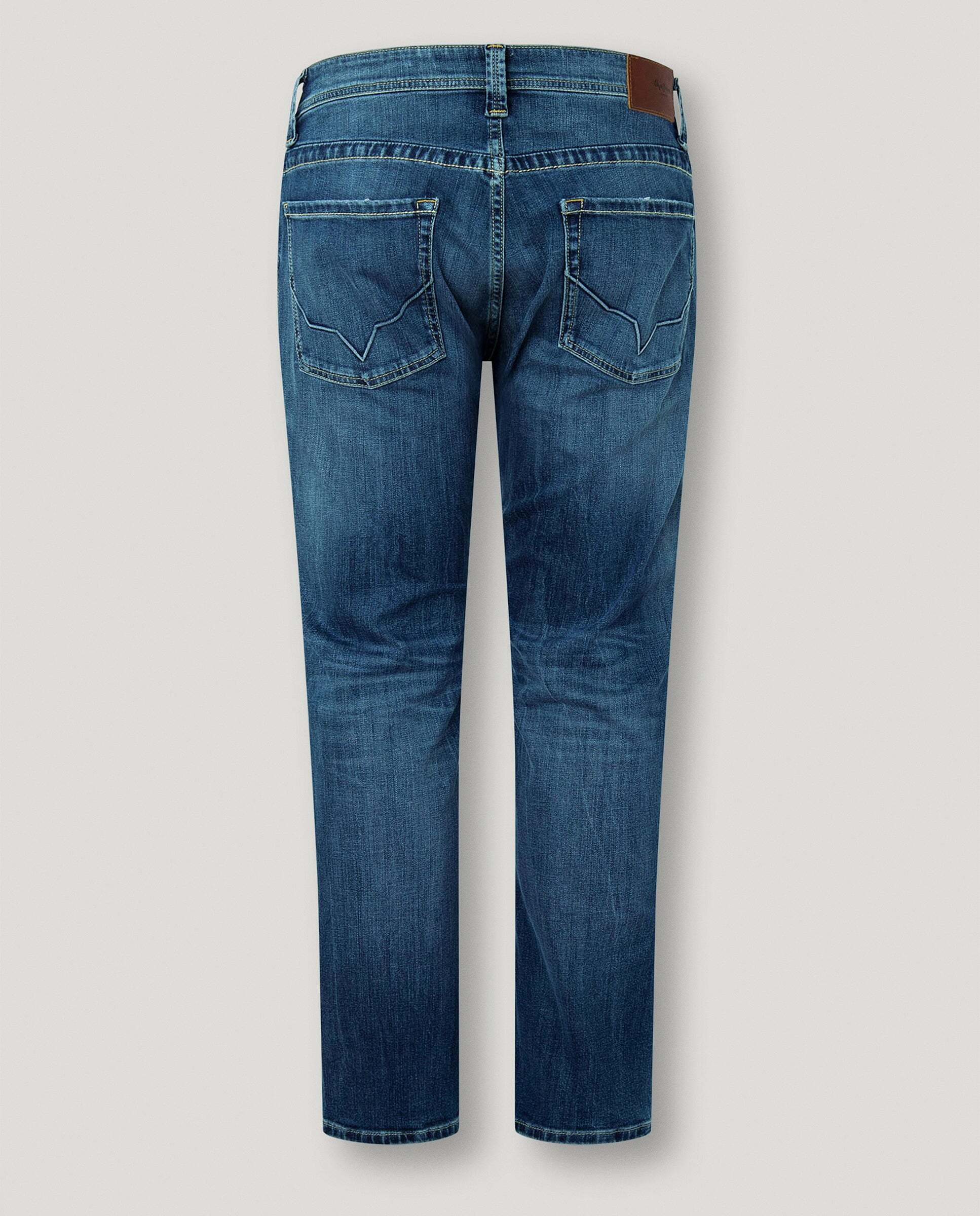 Cash- jeans fit y tiro regular - Pepe Jeans - Azul Azul-8