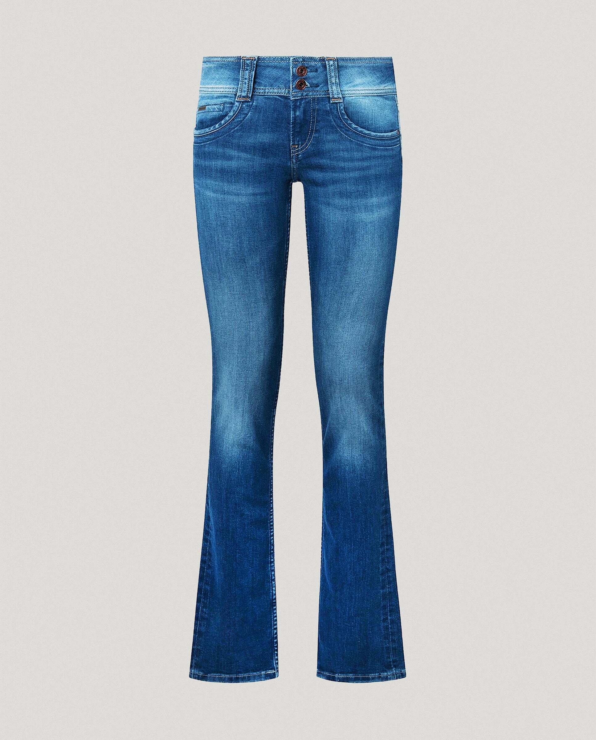 Gen - Pepe Jeans - jeans fit slim y tiro medio - Azul Azul-10