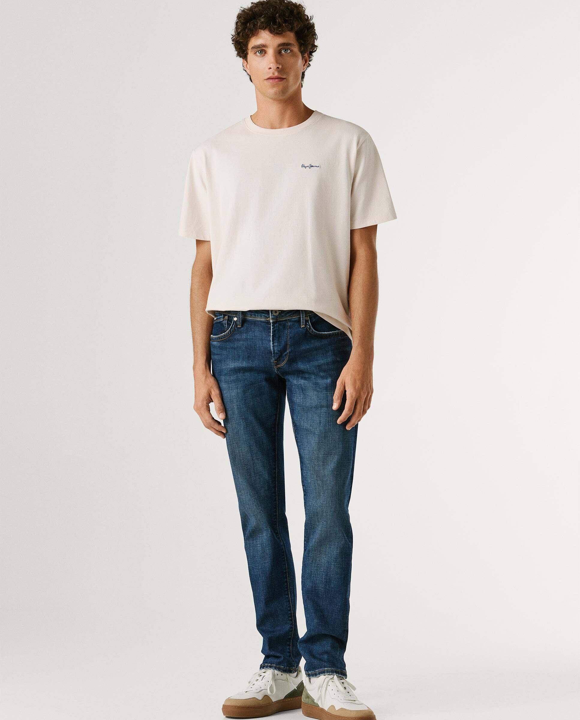 Hatch - Pepe Jeans - jeans fit slim y tiro bajo - Negro Negro-1