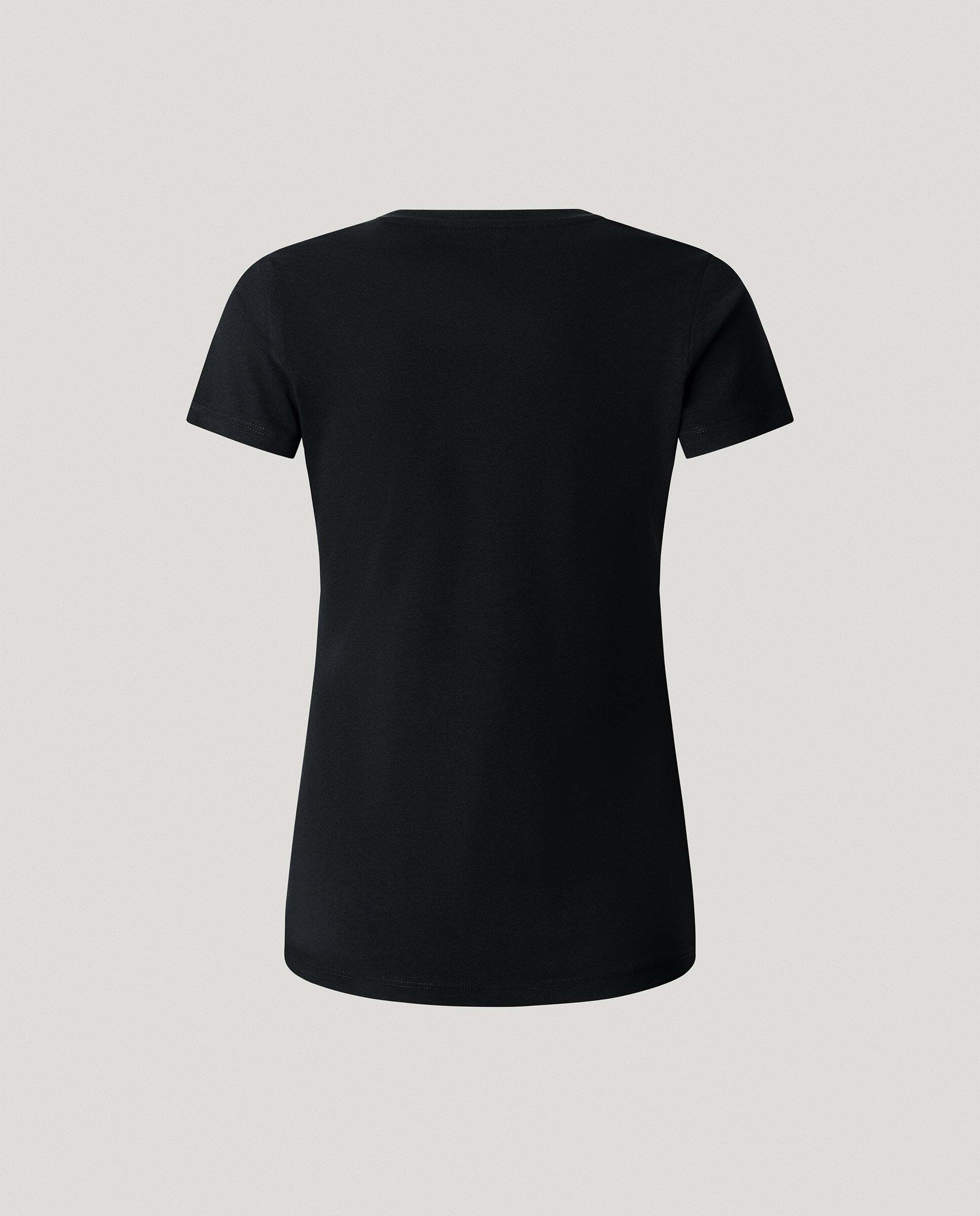 Camiseta de mujer manga corta con logo estampado - Pepe Jeans - Negro Negro-8