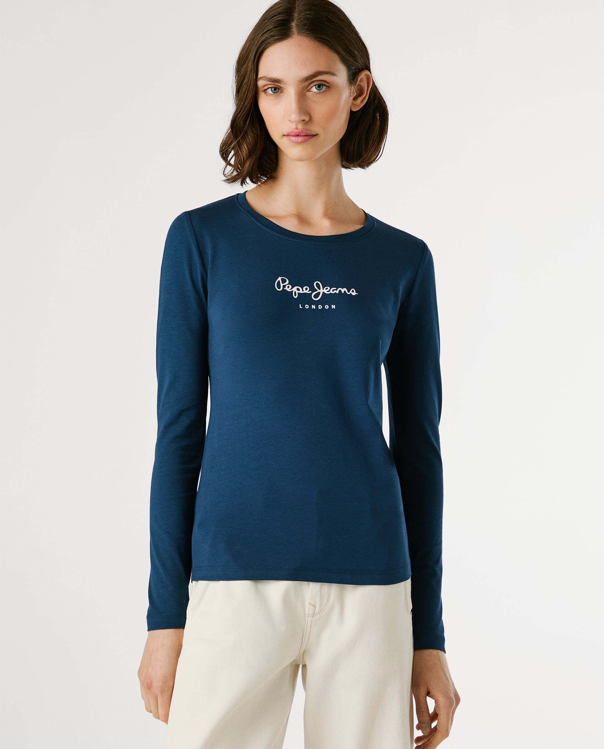 Pepe Jeans - Camiseta manga larga fit slim.