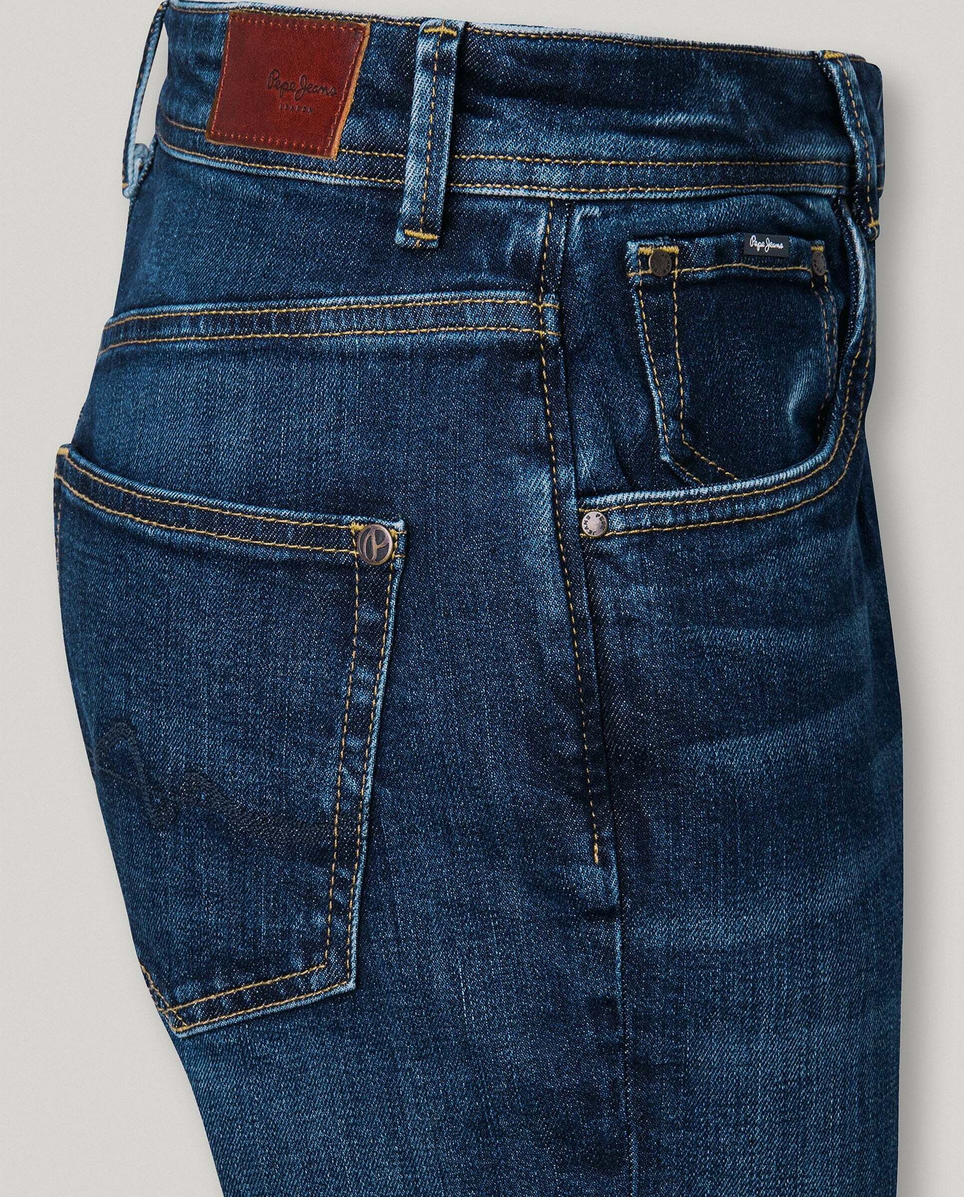 Vaquero de mujer fit relaxed y tiro alto - Pepe Jeans - Azul Azul-8