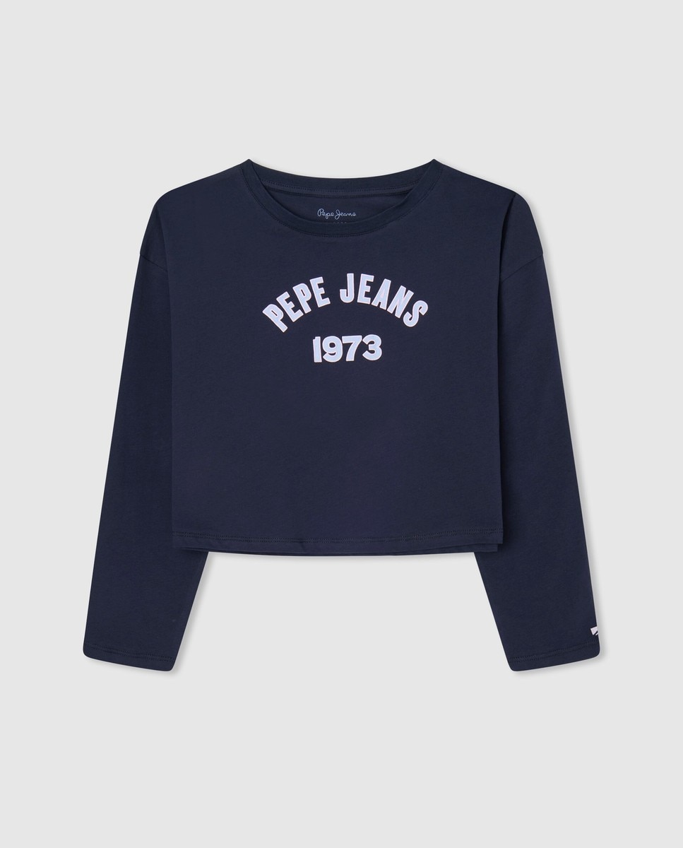 Pantalon Fille Pepe Jeans Nania – Taille Haute, Jambe évasée, Coupe Tendance