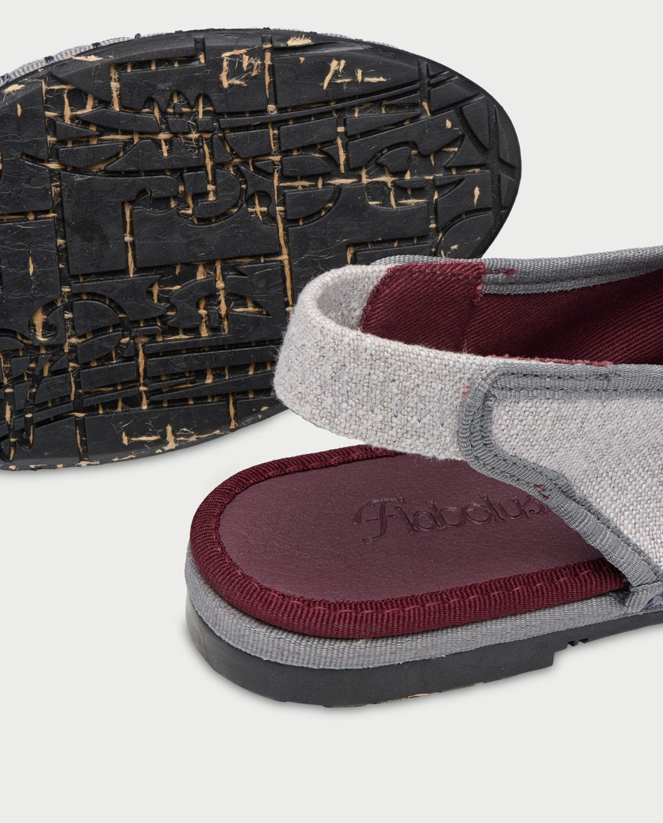 Zapatilla Narnia - Flabelus - Gris claro Gris claro-2