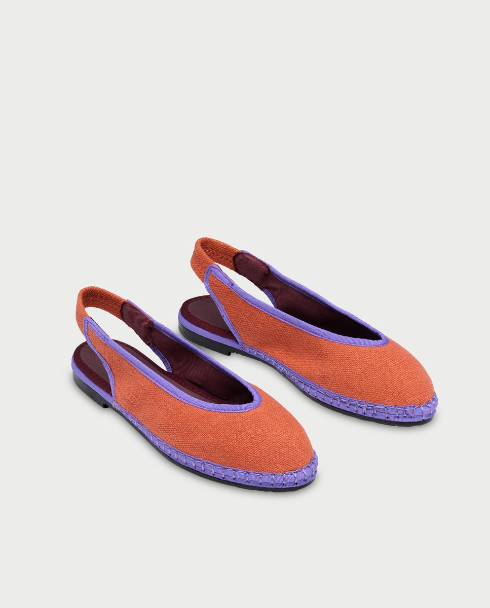 Zapatilla Narnia Light - Flabelus - Naranja Naranja-3