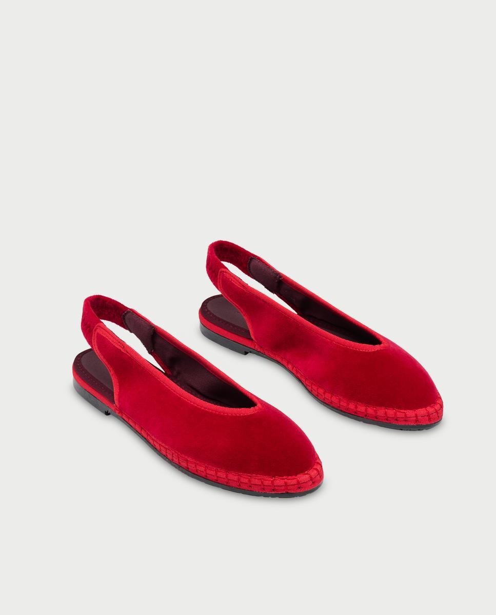 Zapatilla Narnia - Flabelus - Rojo Rojo-3