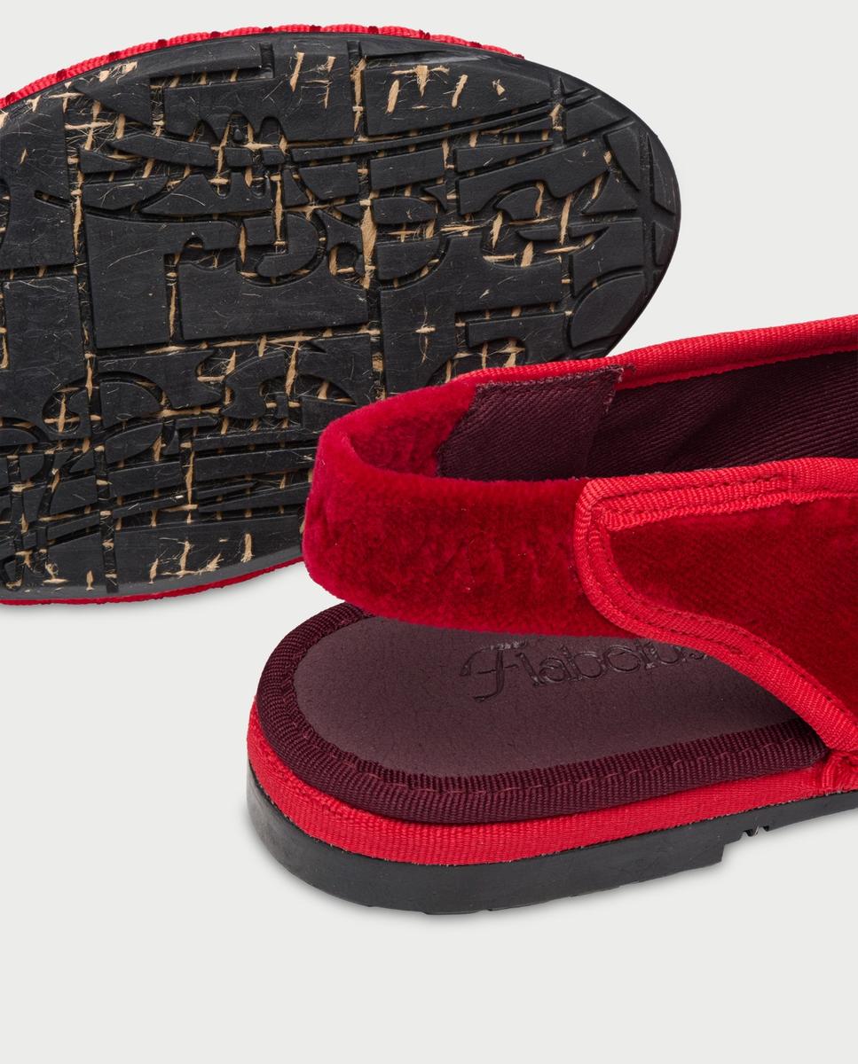 Zapatilla Narnia - Flabelus - Rojo Rojo-2