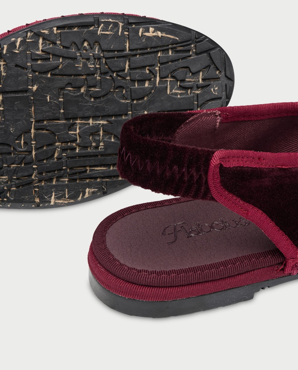 Zapatilla Narnia - Flabelus - Burdeos Burdeos-2