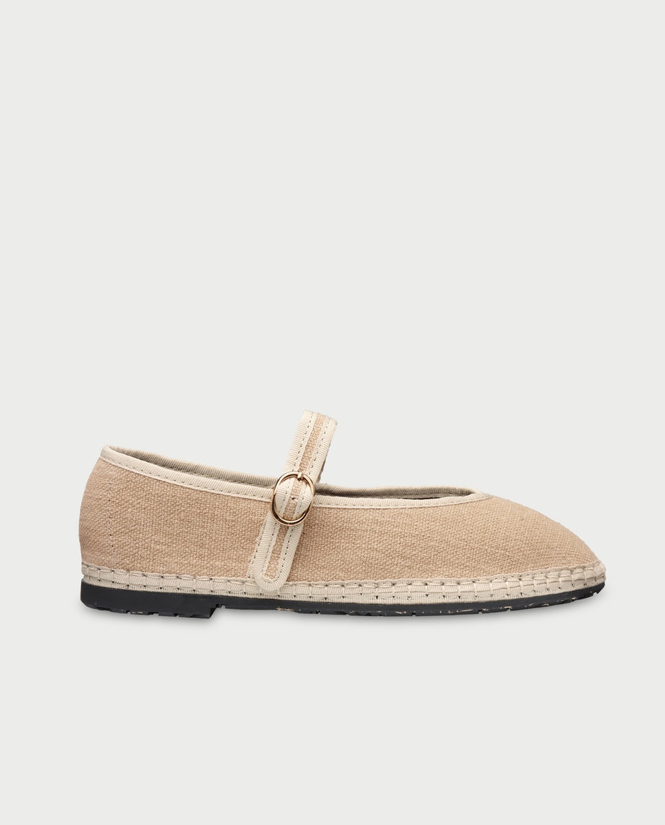 Merceditas de mujer de seda pierre linen mint - Flabelus - Arena Arena-1