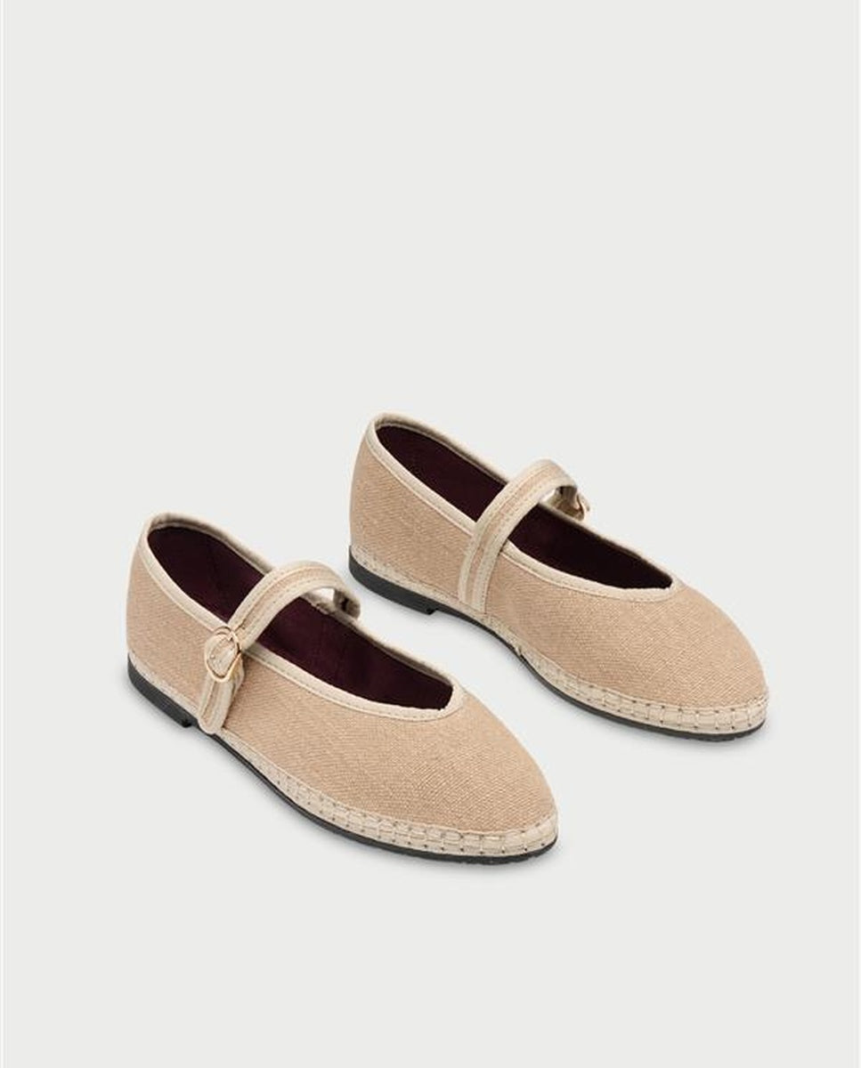 Merceditas de mujer de seda pierre linen mint - Flabelus - Arena Arena-3