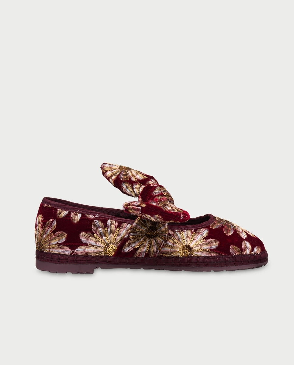 Flabelus - Merceditas de mujer con interior de algodón lyra petal flabelus.