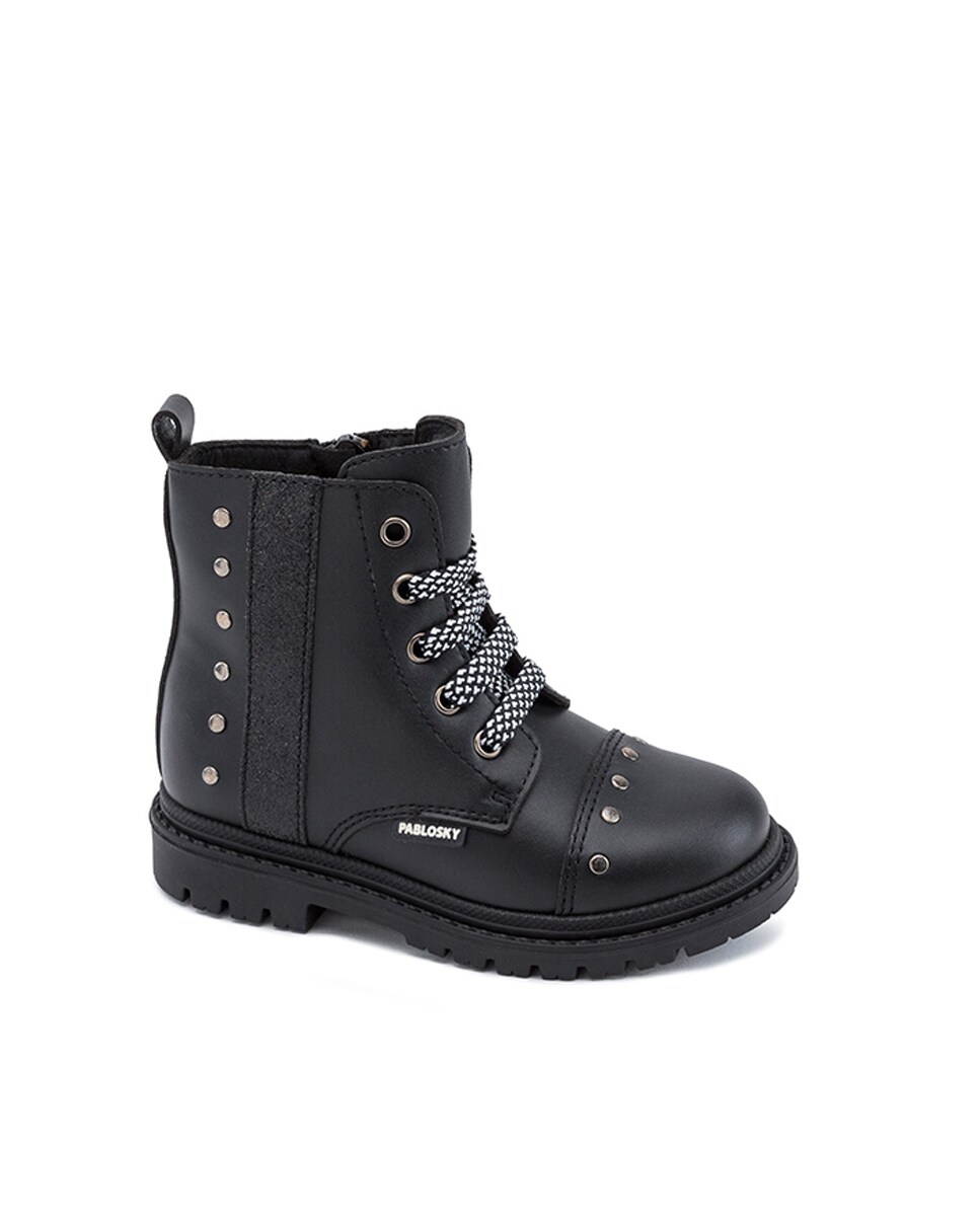 Botas de niña con cremallera color negro · Pablosky · El Corte Inglés