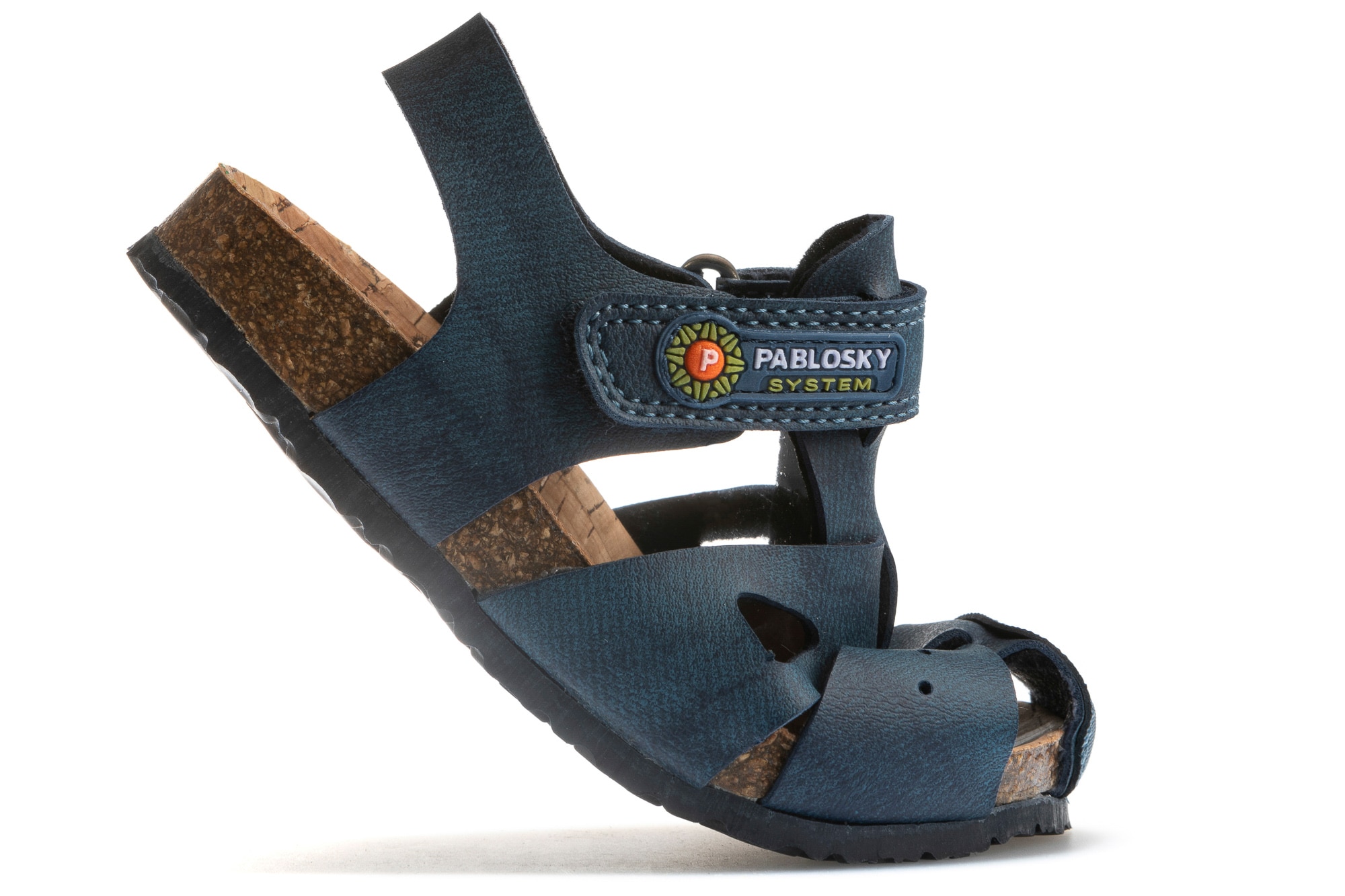 Imagen 2 de Sandalias de niño de materiales reciclados con cierre adherente - Pablosky - Azul marino Azul marino