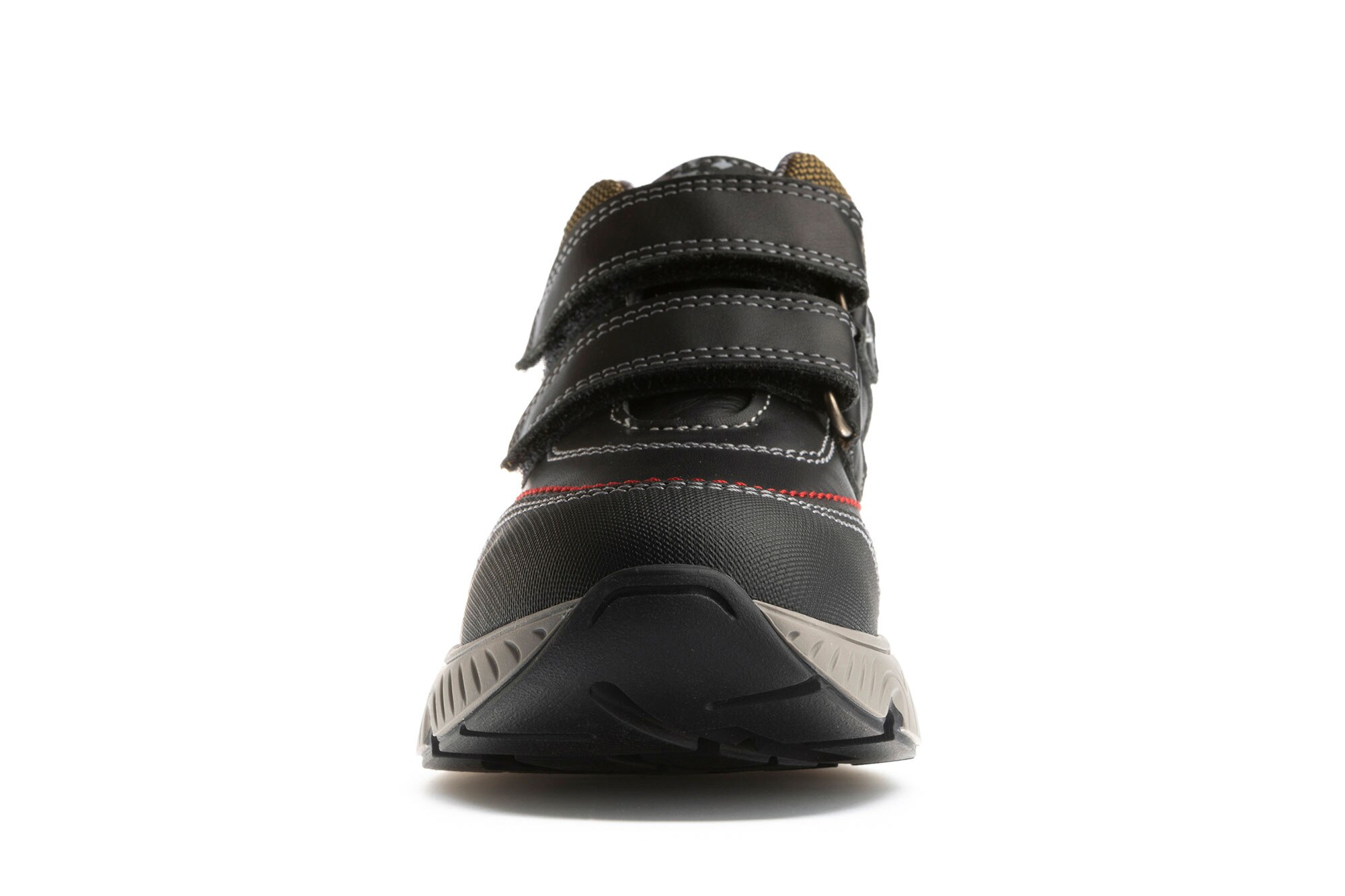 Botas de niño de piel con cierre adherente - Pablosky - Negro Negro-3