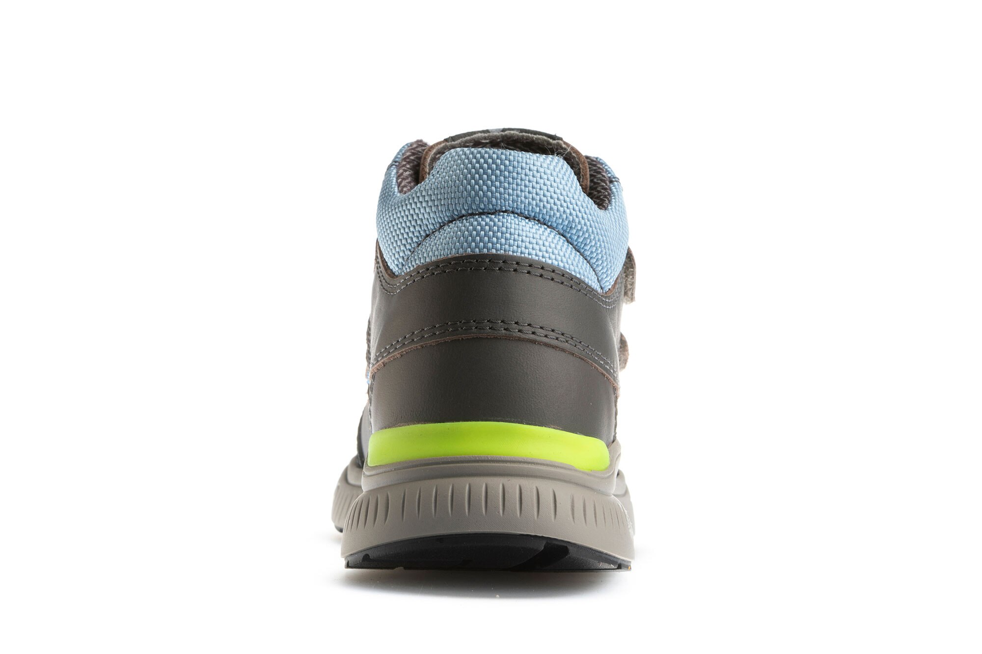 Botas de niño de piel con cierre adherente - Pablosky - Gris oscuro Gris oscuro-4