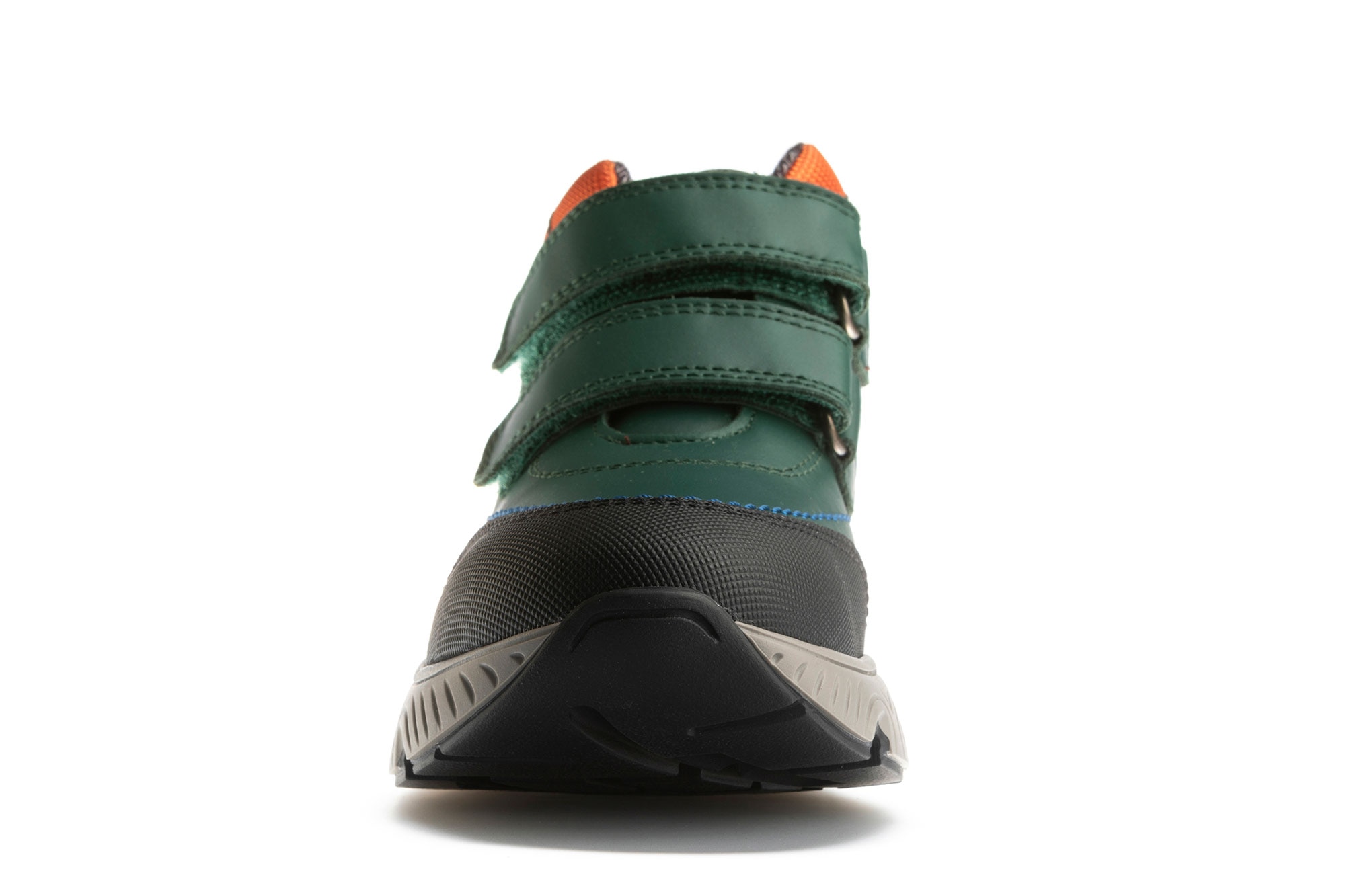 Botas de niño de piel con cierre adherente - Pablosky - Verde Verde-3