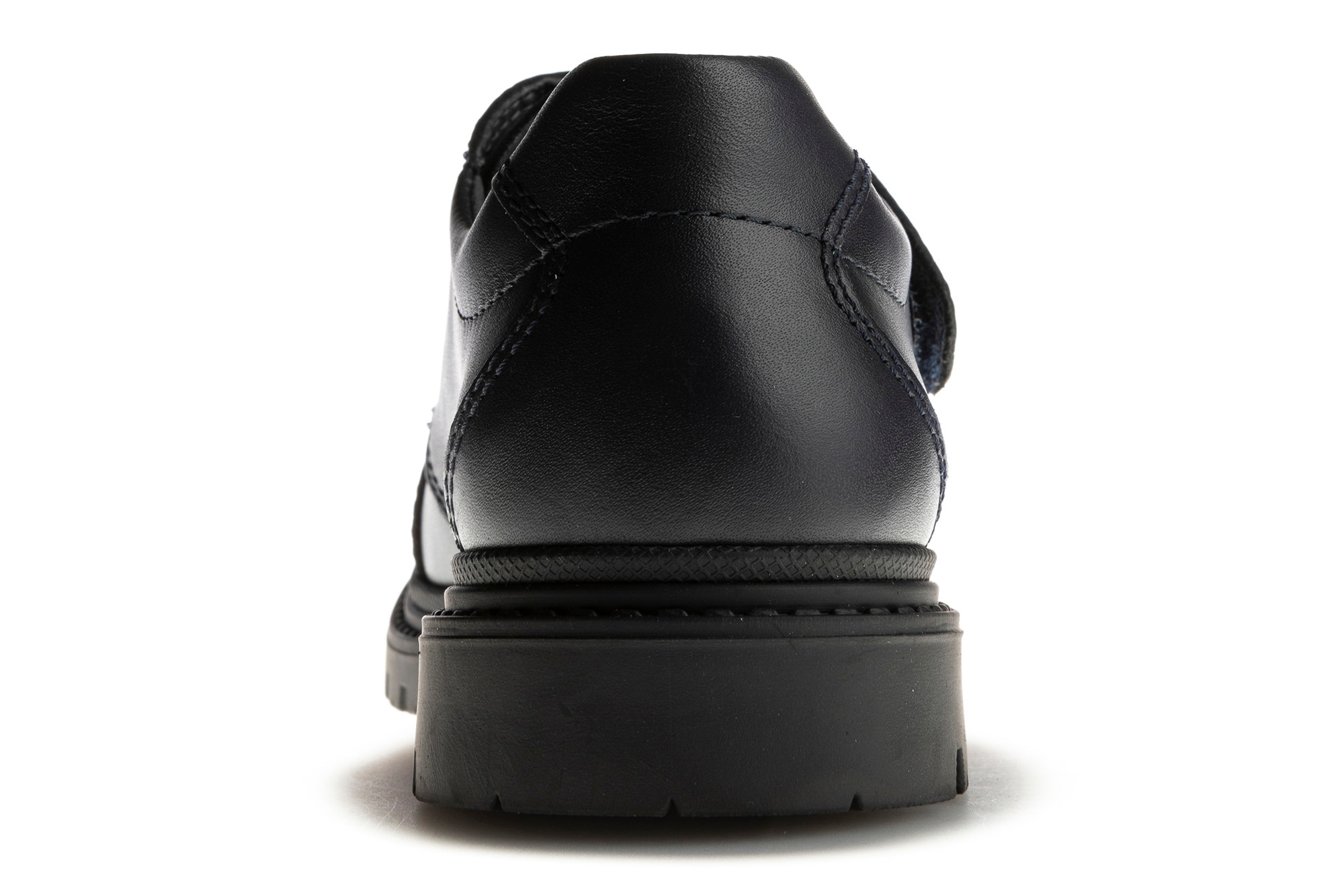 Zapatos de niño en piel con puntera reforzada y cierre adherente - Pablosky - Azul Azul-3