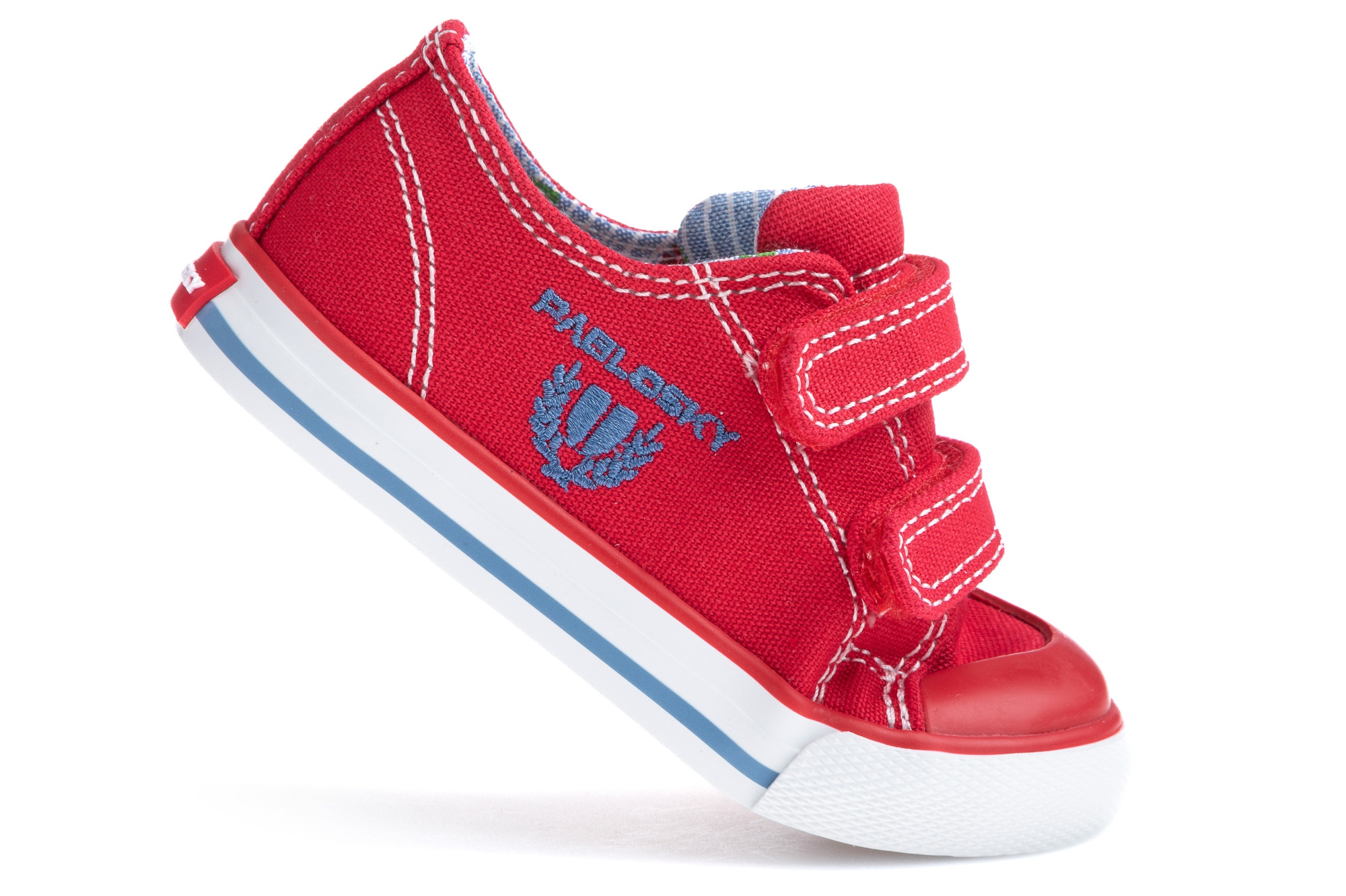 Imagen 2 de Zapatillas de lona de bebé con cierre adherente - Pablosky - Rojo Rojo