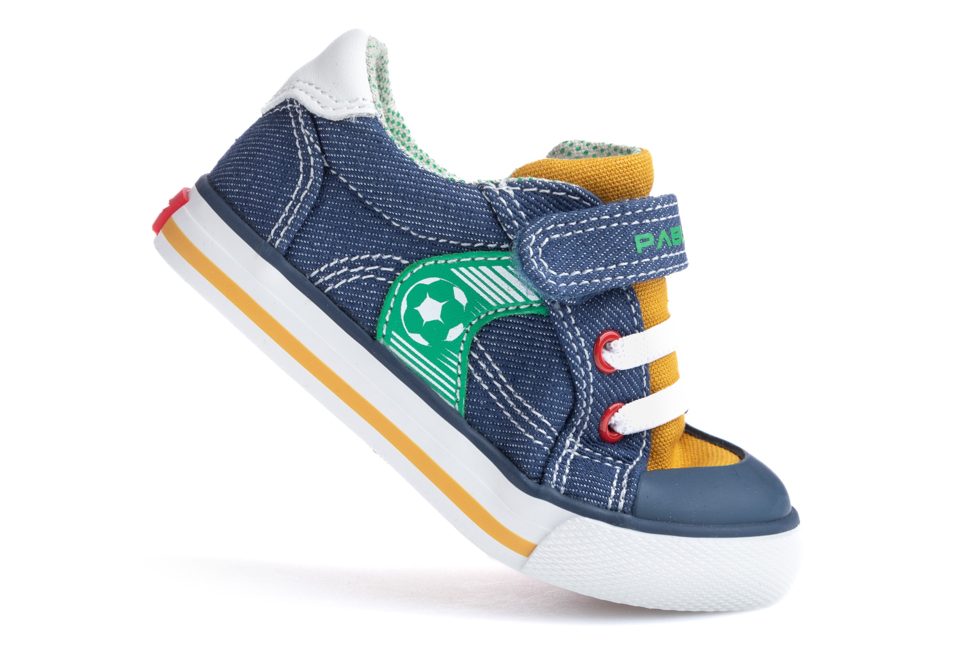 Zapatillas de lona de bebé con cierre adherente - Pablosky - Azul oscuro Azul oscuro-2