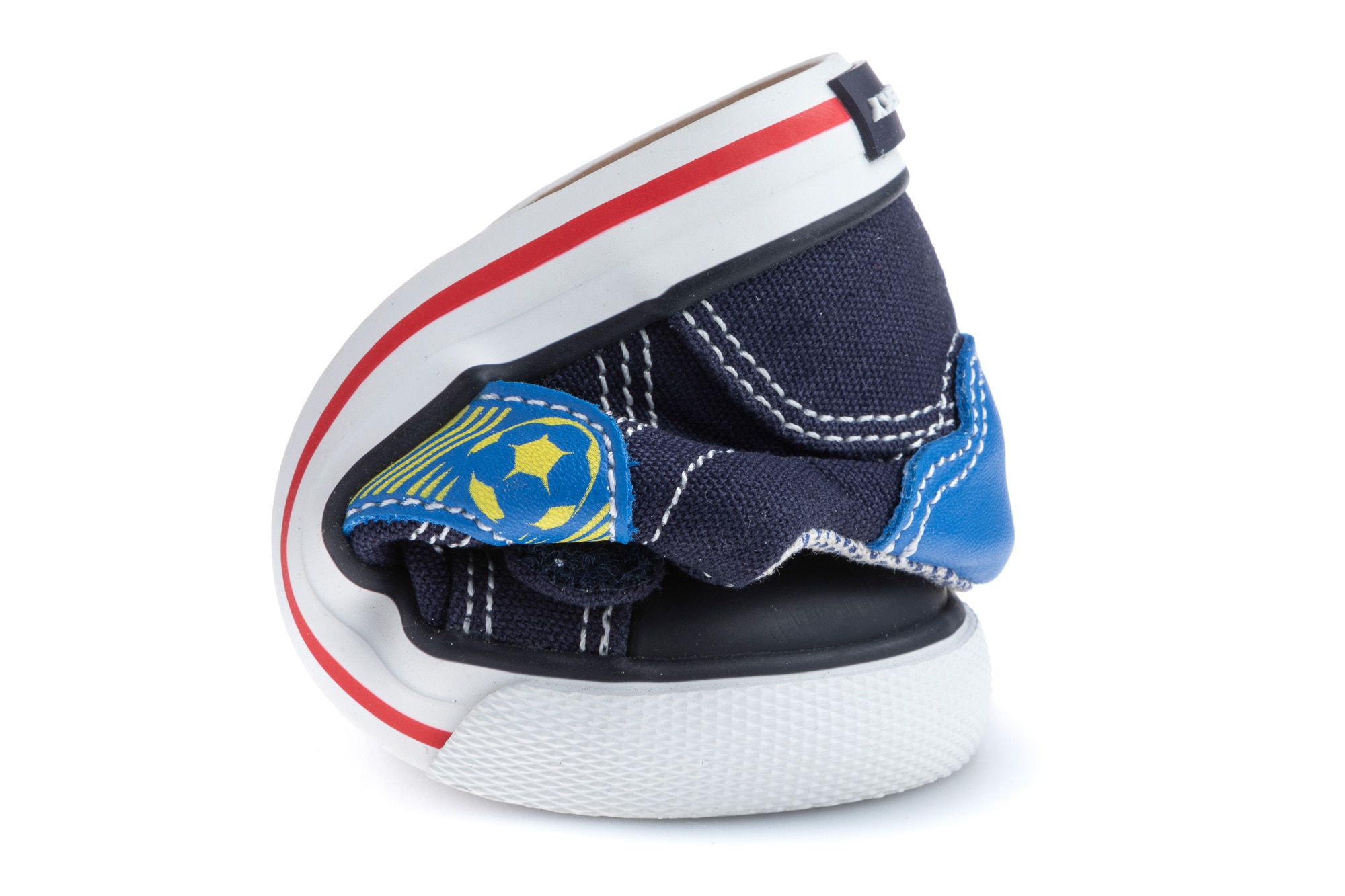 Zapatillas de lona de bebé con cierre adherente - Pablosky - Azul marino Azul marino-3
