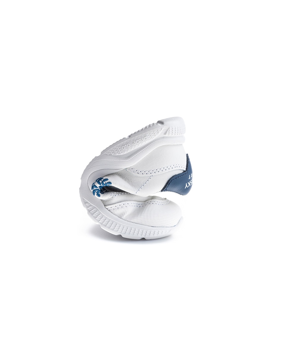 Imagen 2 de Zapatillas deportivas unisex barefoot con cierre adherente - Pablosky - Azul marino / Rosa Azul marino / Rosa
