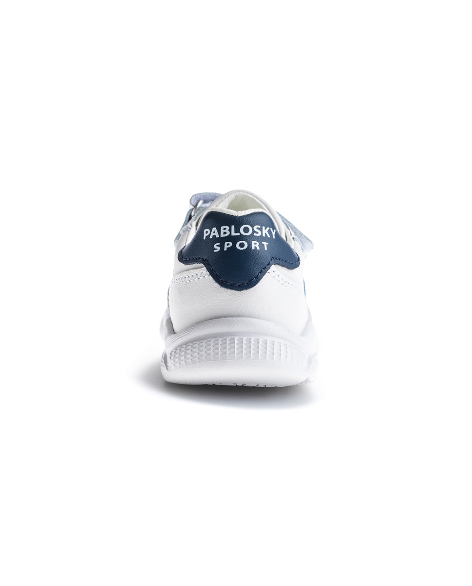 Imagen 6 de Zapatillas deportivas unisex barefoot con cierre adherente - Pablosky - Azul marino / Rosa Azul marino / Rosa