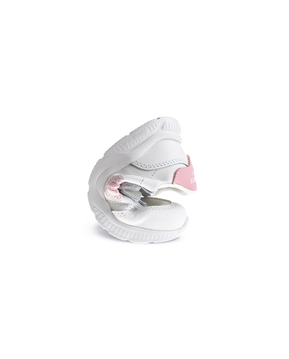 Imagen 2 de Zapatillas deportivas unisex barefoot con cierre adherente - Pablosky - Blanco Blanco