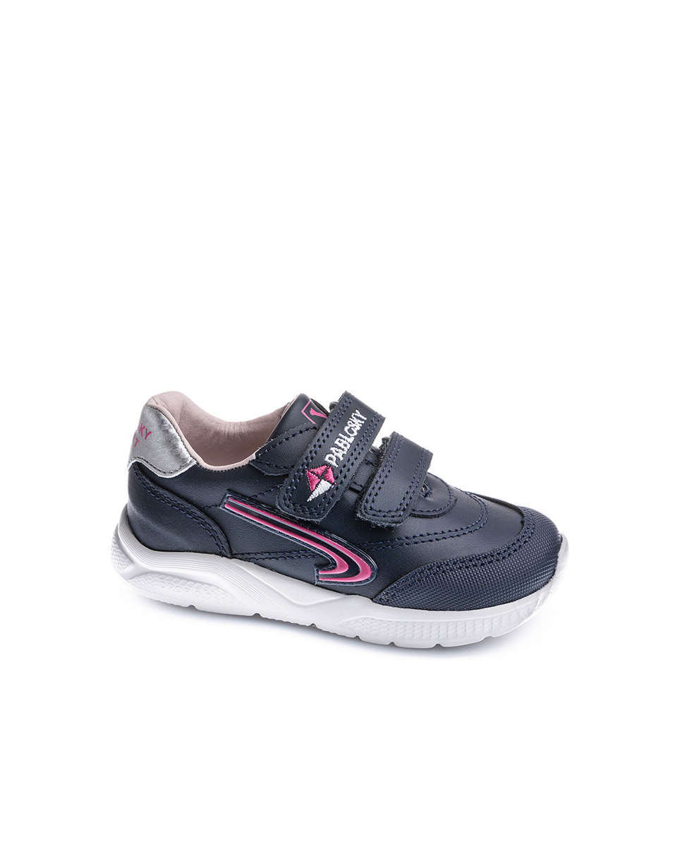 Zapatillas Deportivas Pablosky Para Niña - Piel, Cierre Adherente, Suela Antideslizante