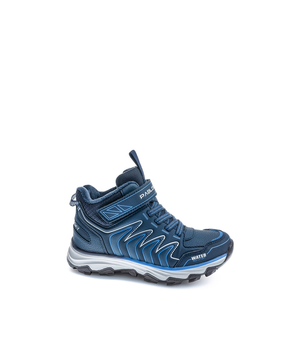Zapatillas deportivas de niños pablosky con cierre adherente - Azul Azul-1