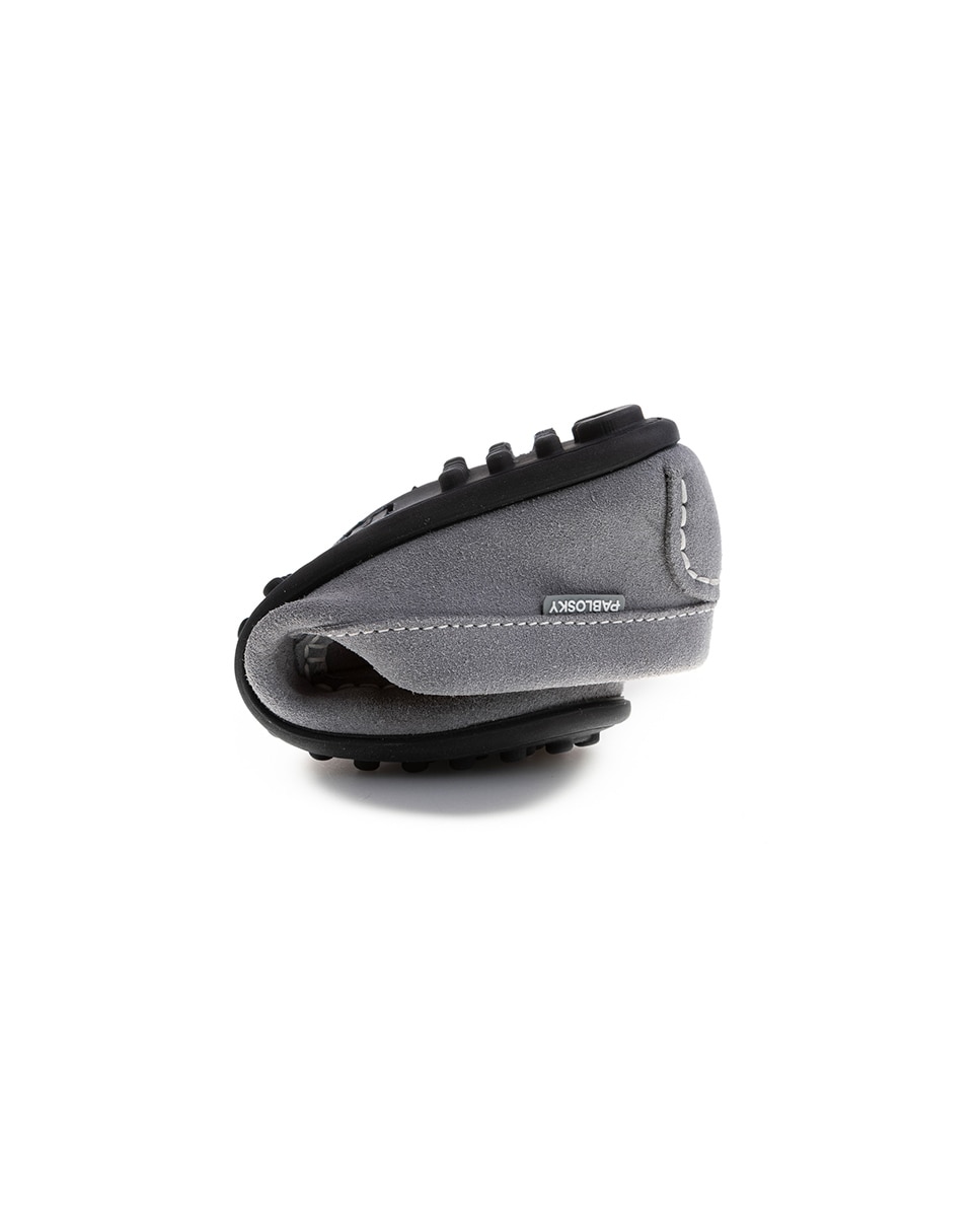 Imagen 2 de Mocasines de niños de piel - Pablosky - Gris Gris