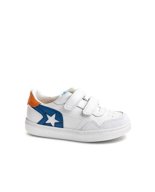 Imagen 0 de Zapatillas deportivas de niños de piel con cierre adherente