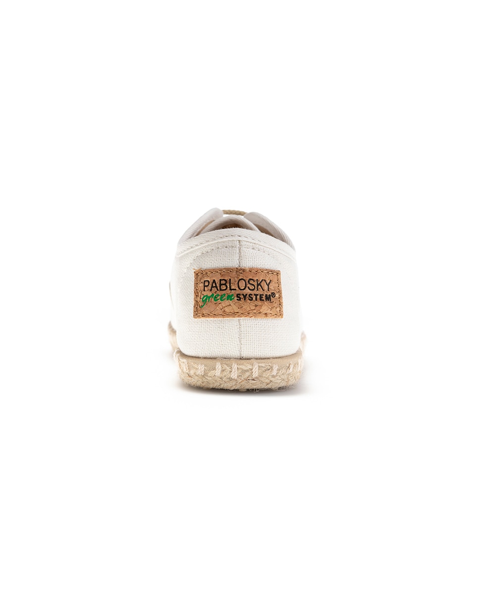 Imagen 5 de Zapatos casual de niño con cordones - Pablosky - Blanco Blanco