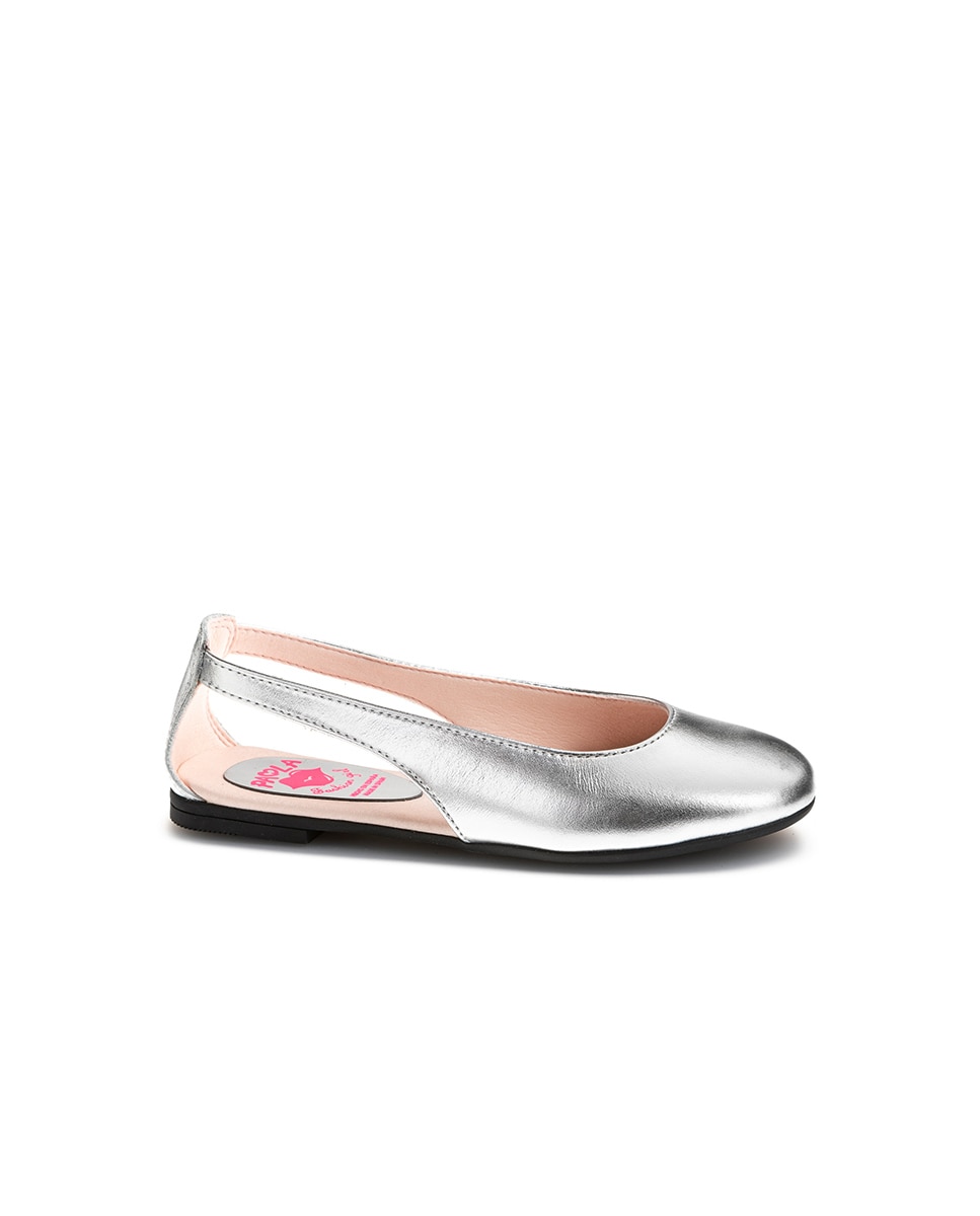 Bailarinas de niña de piel - Pablosky - Plata Plata-1