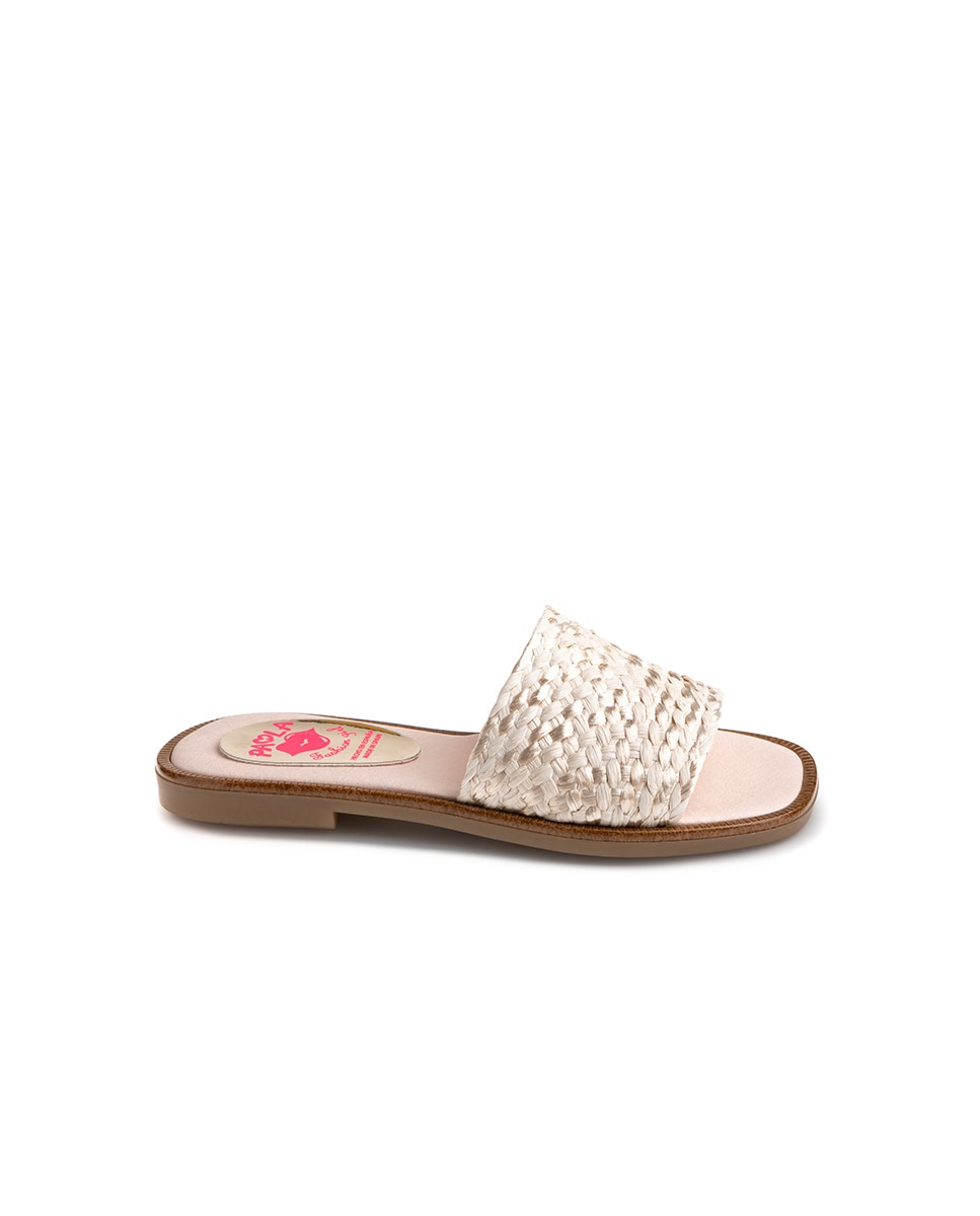 Imagen 1 de Sandalias de niña estilo mule - Pablosky - Beige Beige