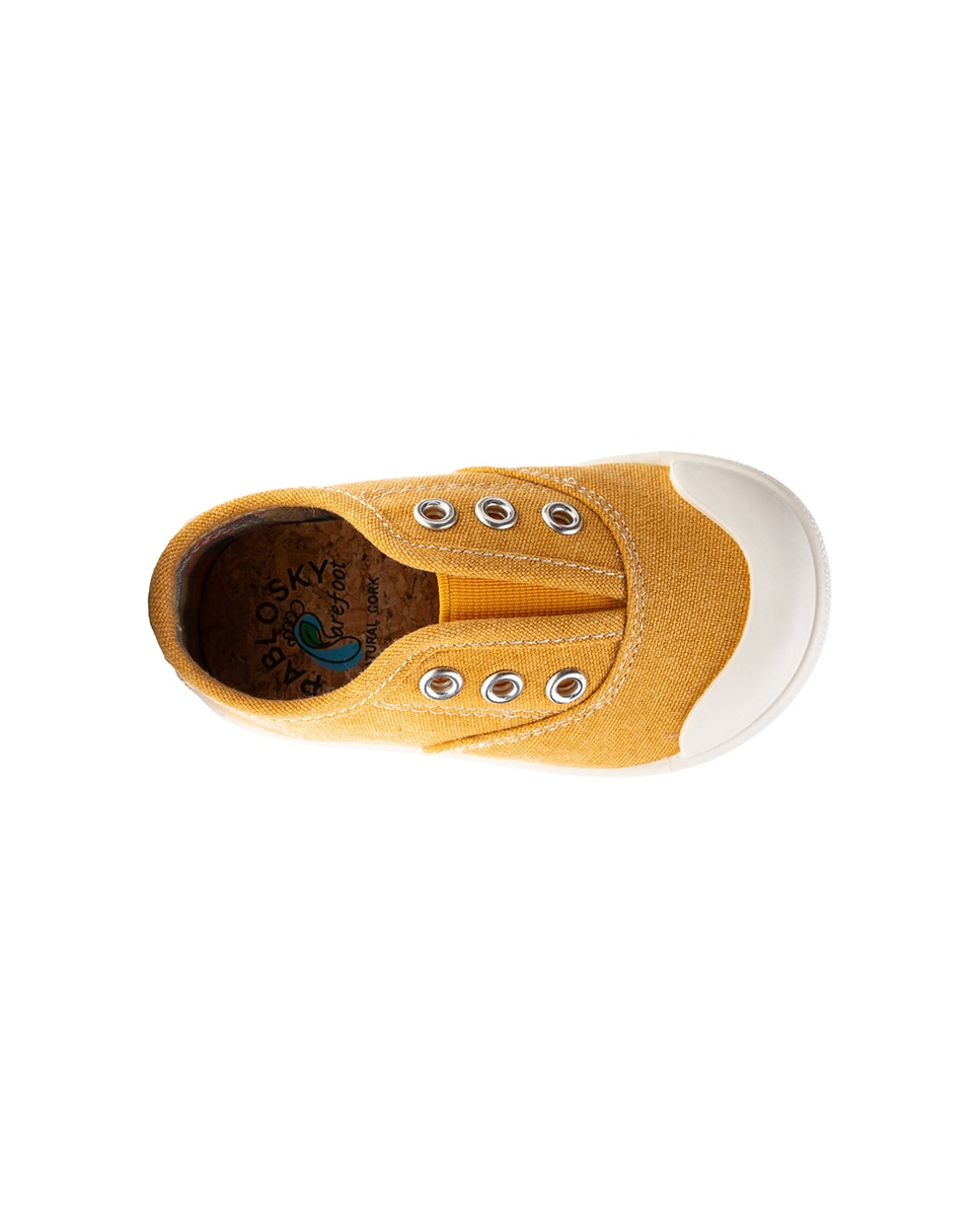 Zapatillas de lona unisex barefoot con elástico - Pablosky - Amarillo Amarillo-2