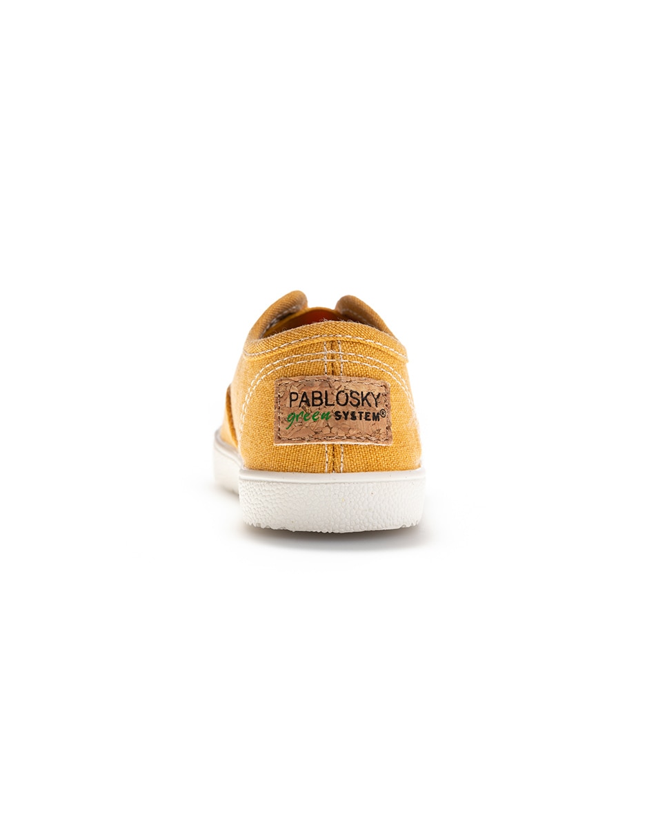 Zapatillas de lona unisex barefoot con elástico - Pablosky - Amarillo Amarillo-4