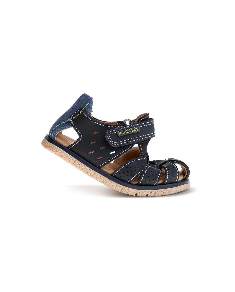 Pablosky Bebe Niño Pablosky Arca 048825, Sandalia Unisex Niños, Azul, 18 EU Zapatillas Pablosky Niño