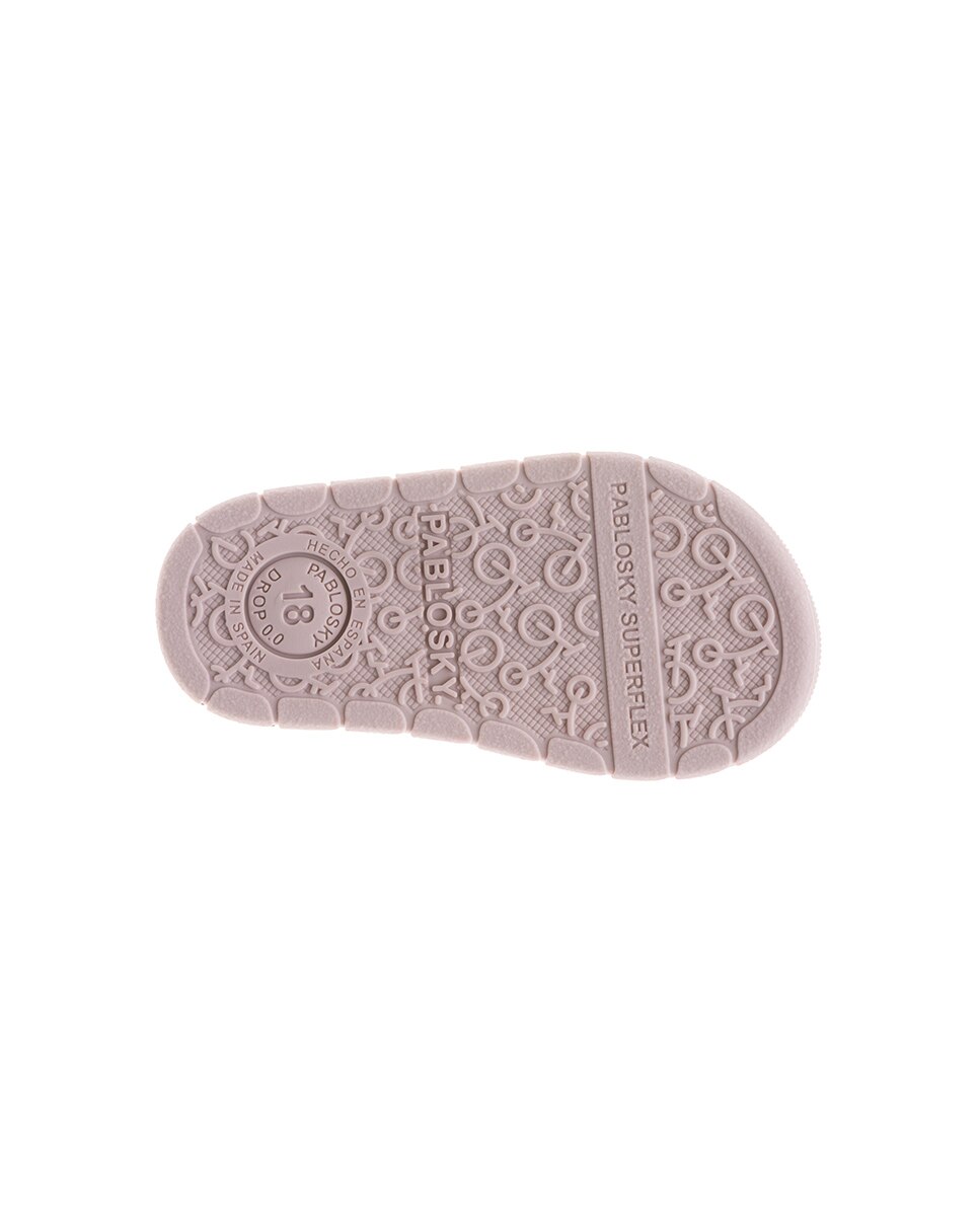 Botas de bebés Pablosky de piel con cierre adherente - Rosa Rosa-3