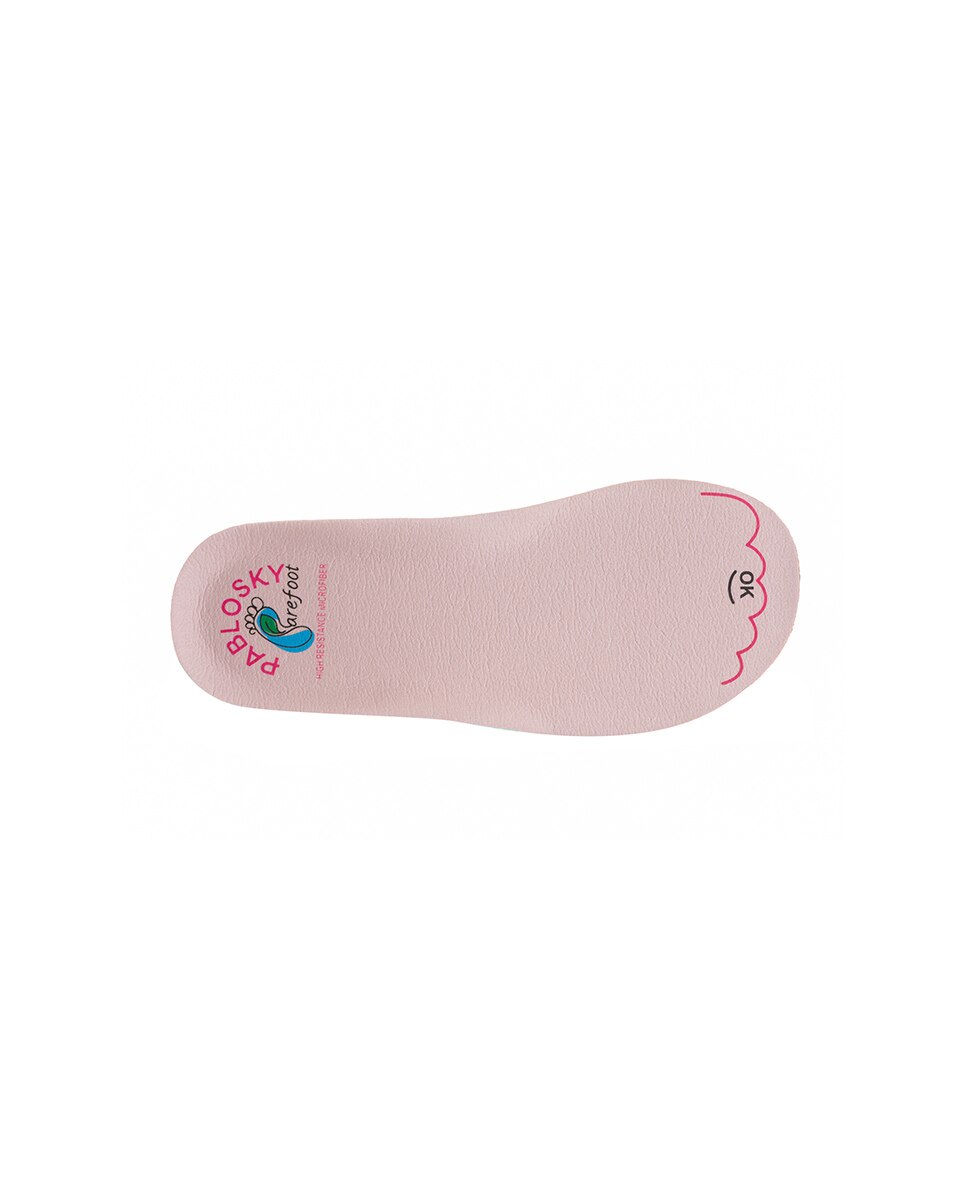 Botas de bebés Pablosky de piel con cierre adherente - Rosa Negro-4