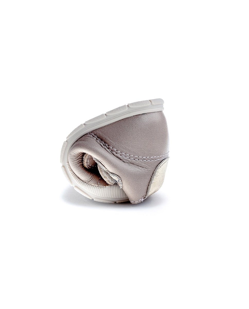 Botas de bebés Pablosky de piel con cierre adherente - Beige Beige-2
