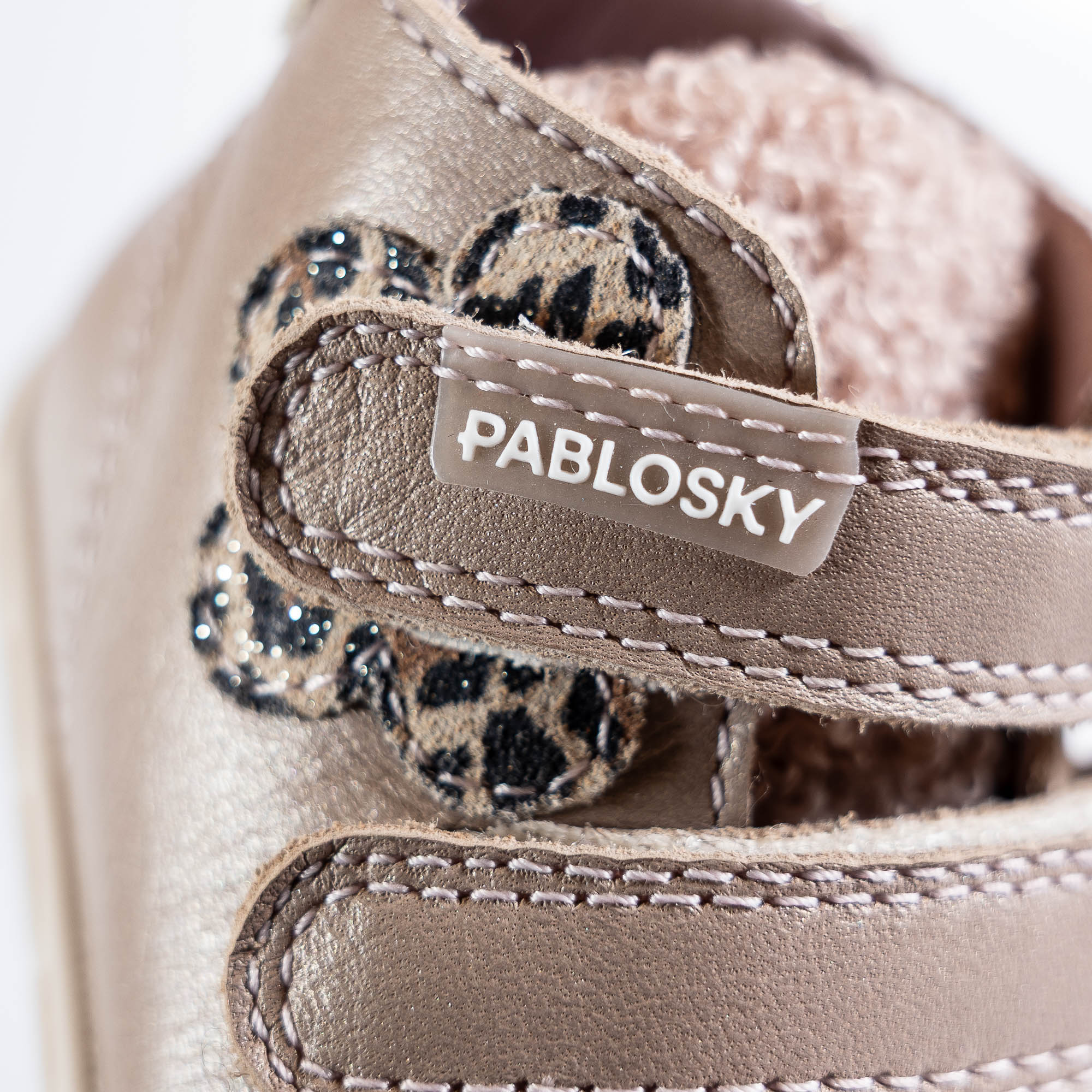 Botas de bebés Pablosky de piel con cierre adherente - Beige Beige-6