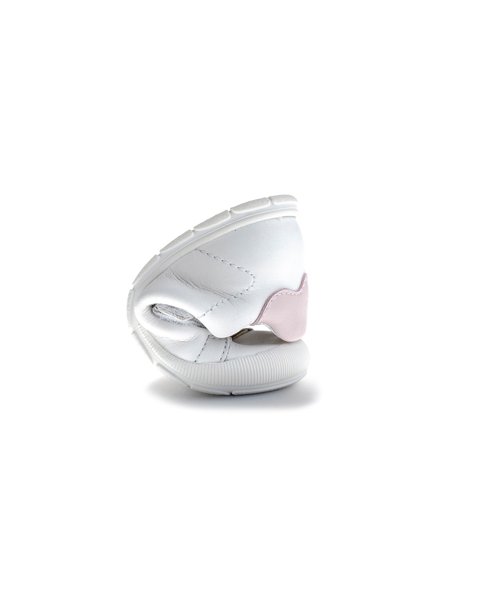 Imagen 2 de Zapatos bebés Barefoot - Pablosky - Blanco / Rosa Blanco / Rosa
