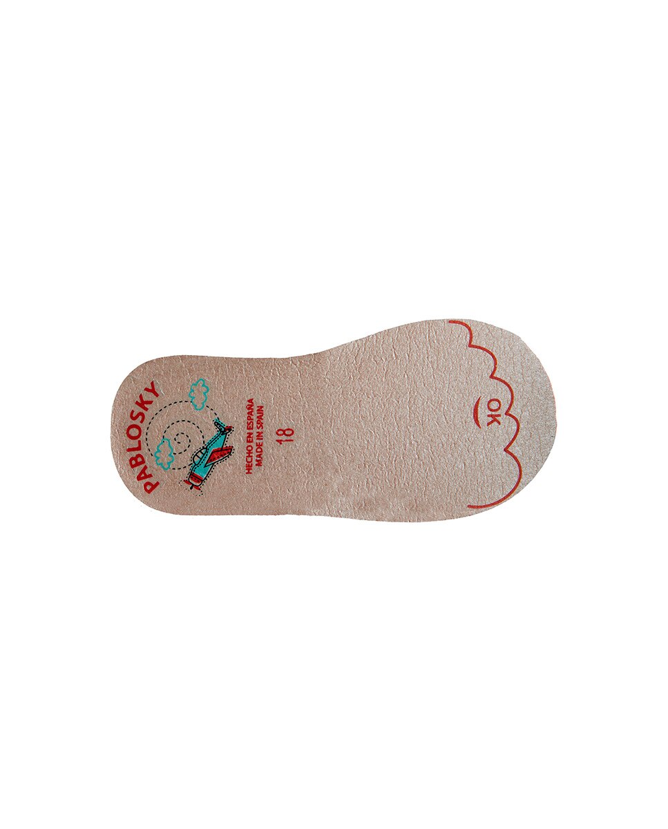 Botas de bebés Pablosky con cierre adherente - Beige Beige-4