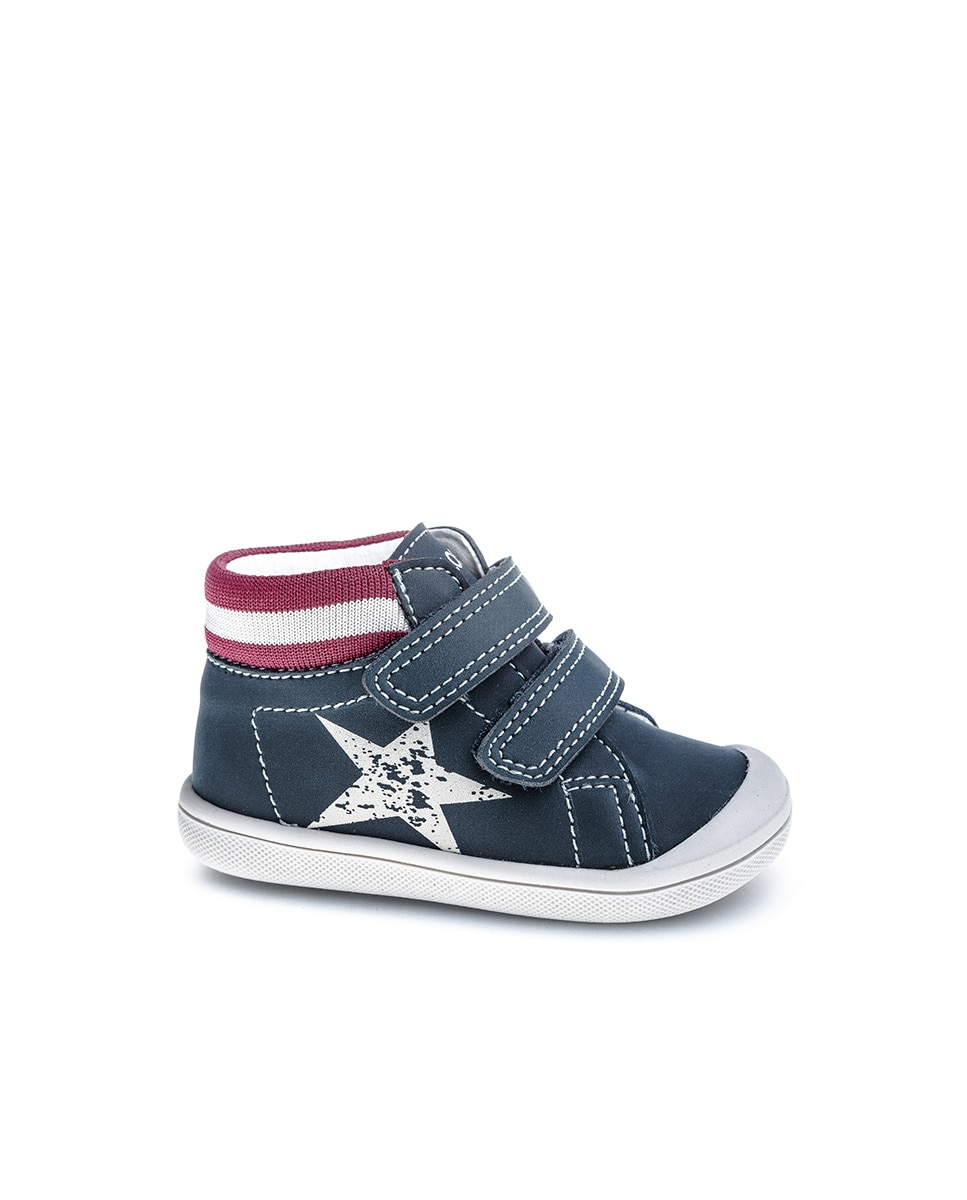 Botas de bebés Pablosky con cierre adherente - Azul marino Azul marino-1