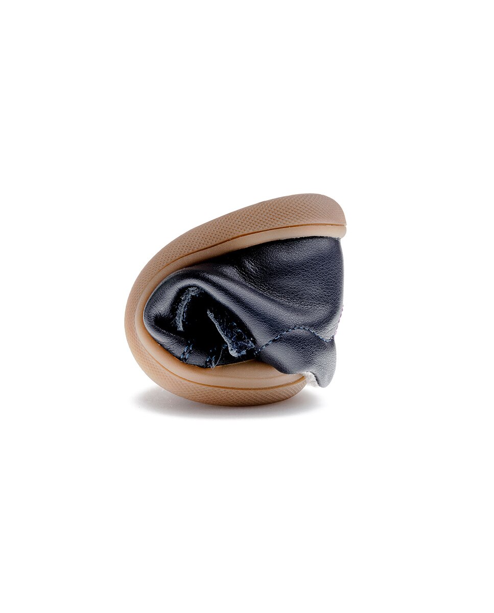 Botas de bebés Pablosky de piel con cierre adherente - Azul Azul-2