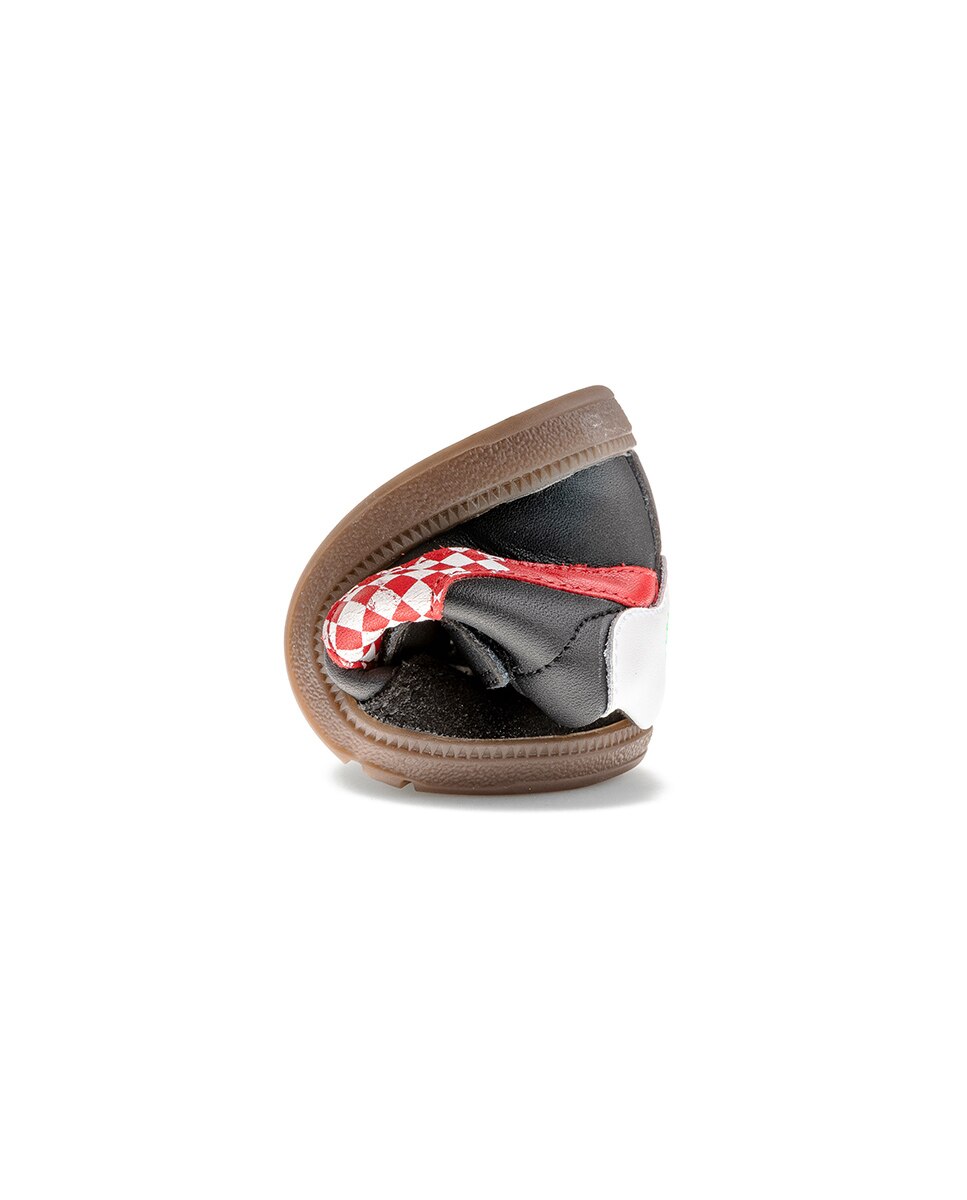 Botas de niño Barefoot de piel con cierre adherente - Pablosky - Negro Negro-2