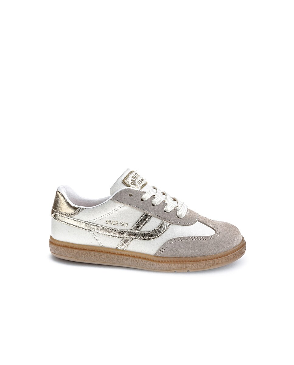 Zapatillas de niños Pablosky de piel con cordones · Pablosky · El