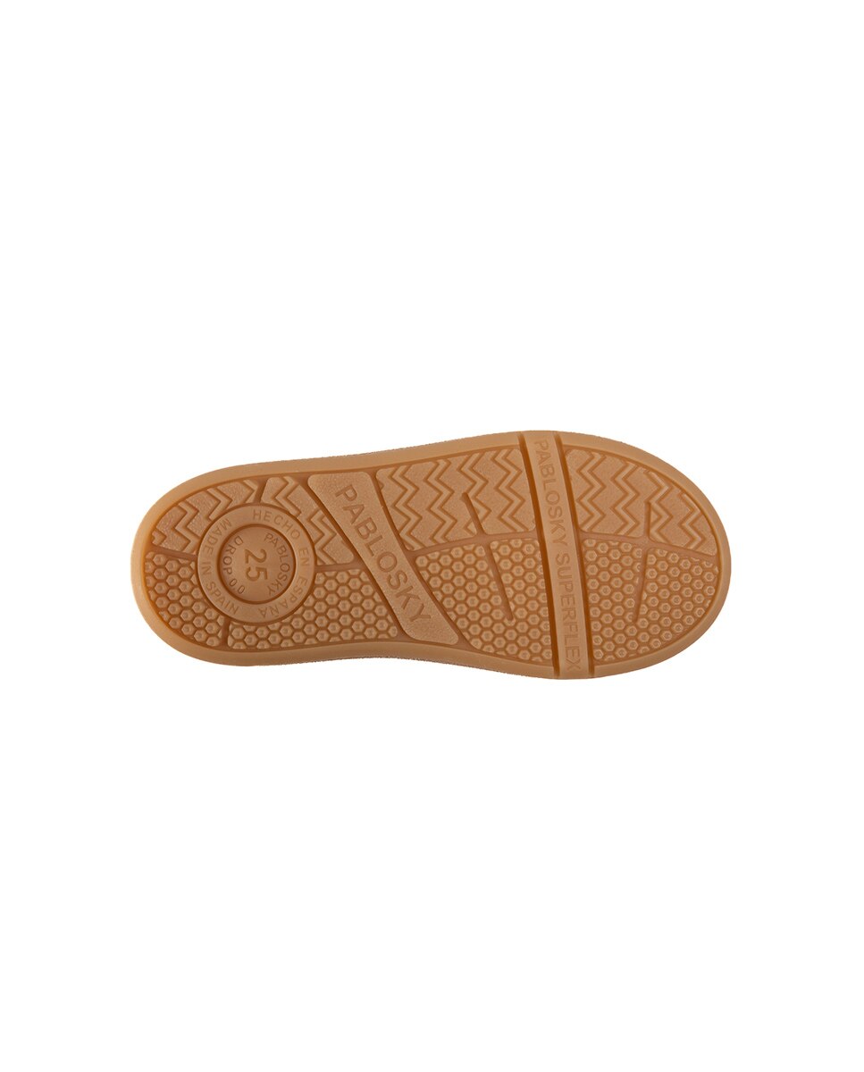 Deportivos barefoot casual de niña - Pablosky - Plata Plata-3